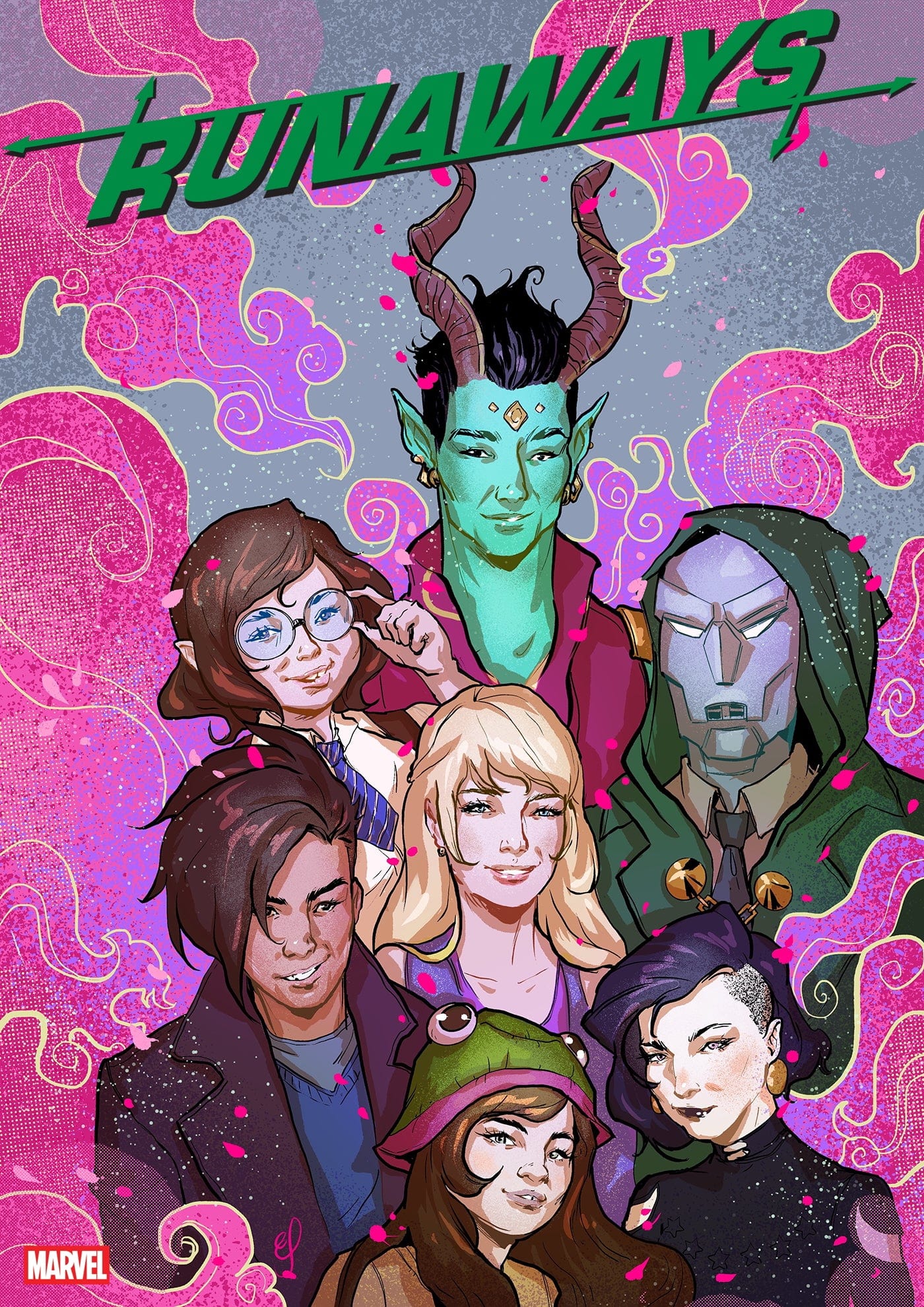 RUNAWAYS #4 ERNANDA SOUZA VARIANT [DOOM]