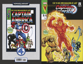 Marvel Comic Books SAM WILSON, CAPTAIN AMERICA #1 TBD ARTIST FANTASTIC FOUR HOMAGE VARIANT 75960621097800151 PRH-75960621097800151