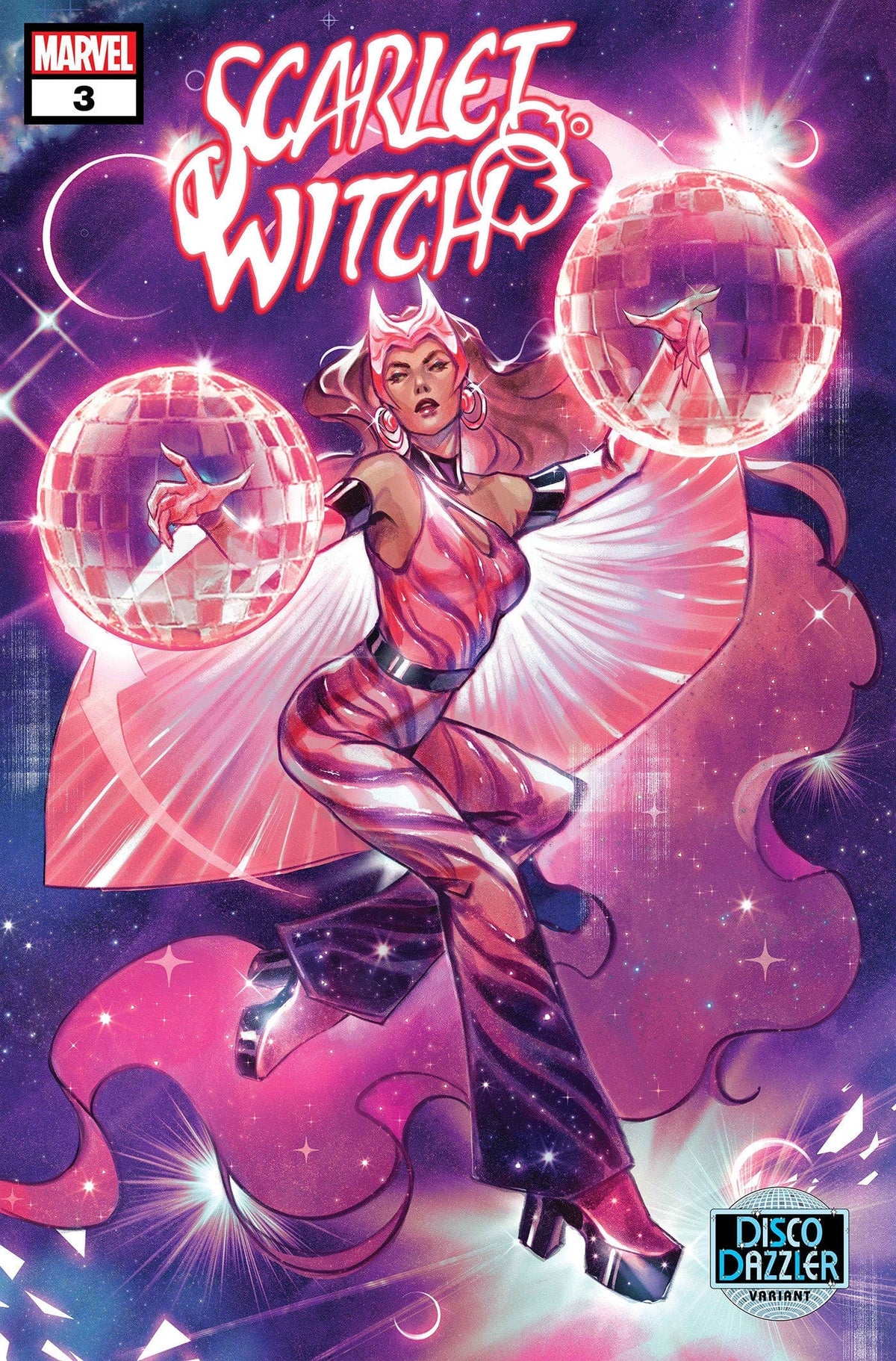 Marvel Comic Books SCARLET WITCH #3 JESSICA FONG DISCO DAZZLER VARIANT 75960620828900331 PRH-75960620828900331