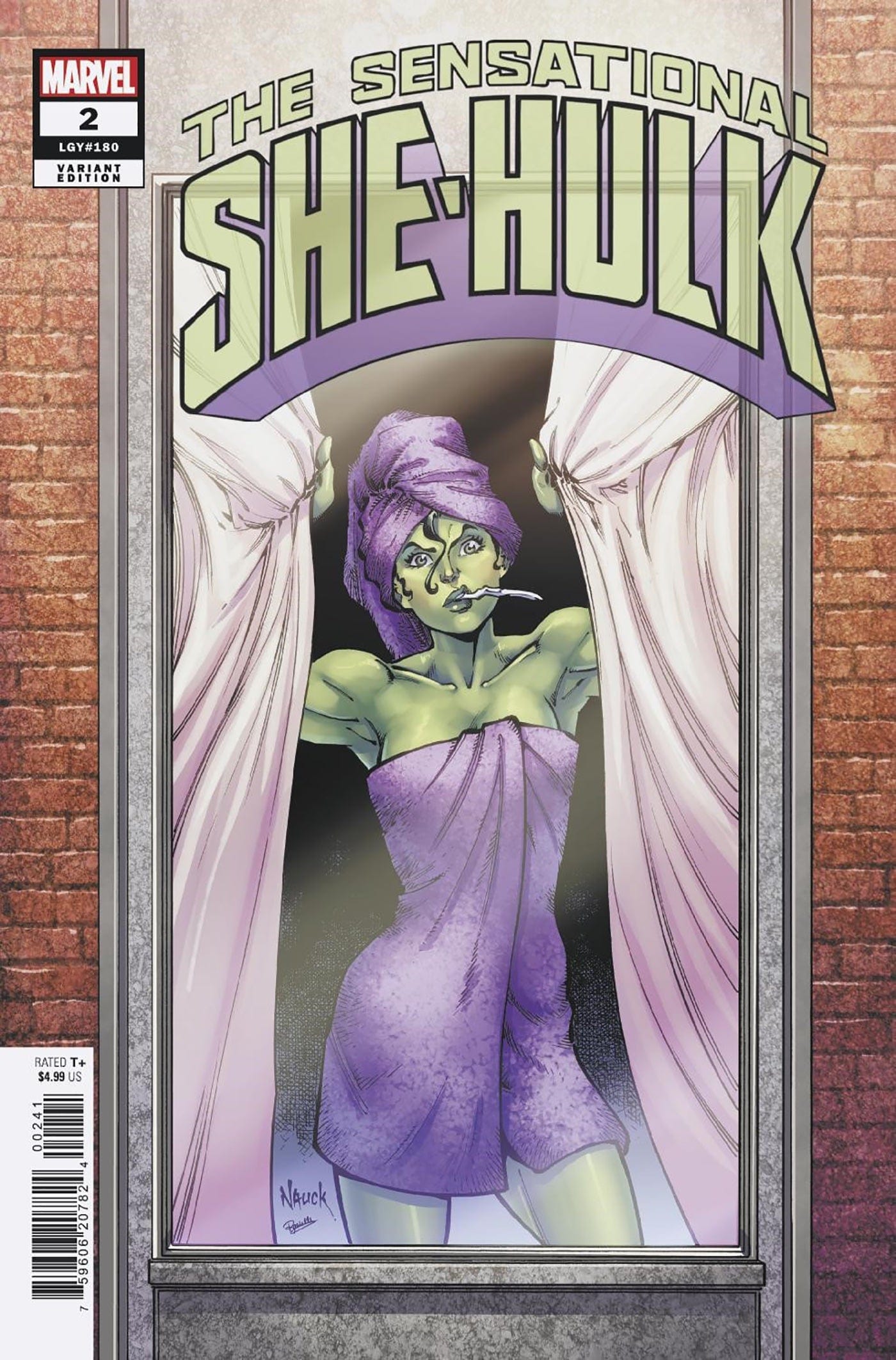 SENSATIONAL SHE-HULK #2 TBD ARTIST WINDOWSHADES VAR