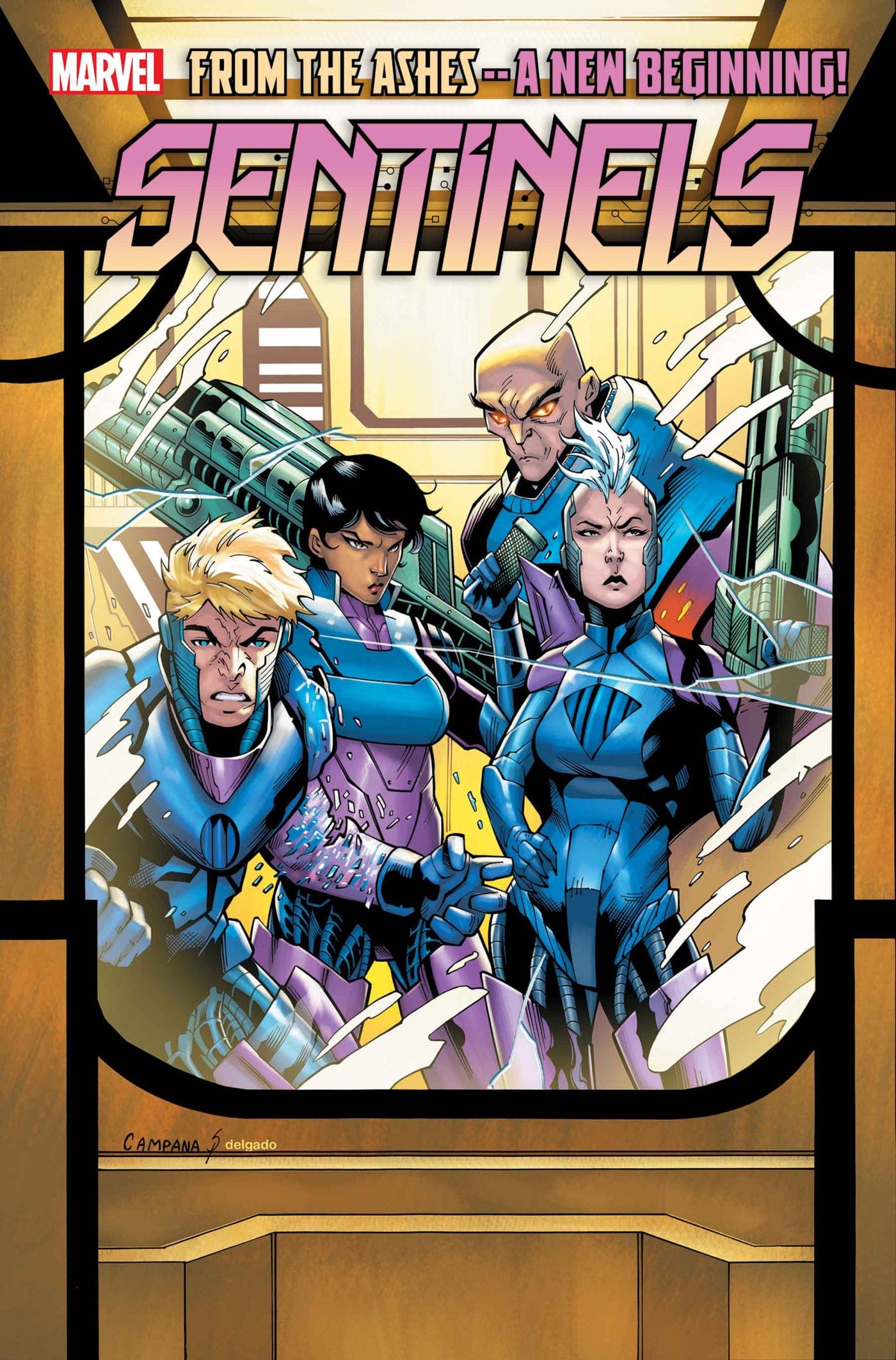 SENTINELS #1 CHRIS CAMPANA WINDOWSHADES VARIANT