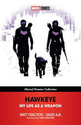 Marvel Comic Books > Signed Hawkeye: My Life As A Weapon [Marvel Premier Collection] TP [SIGNED BY MATT FRACTION] TE-9781302965556-PRH-SIGNED
