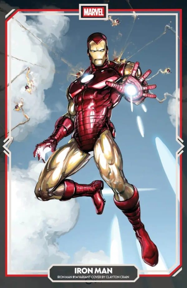 Marvel Comic Books > Signed IRON MAN #1 CLAYTON CRAIN VARIANT [SIGNED BY JOSH WILLIAMSON] TE-PRH-75960621491400171-SIGNED