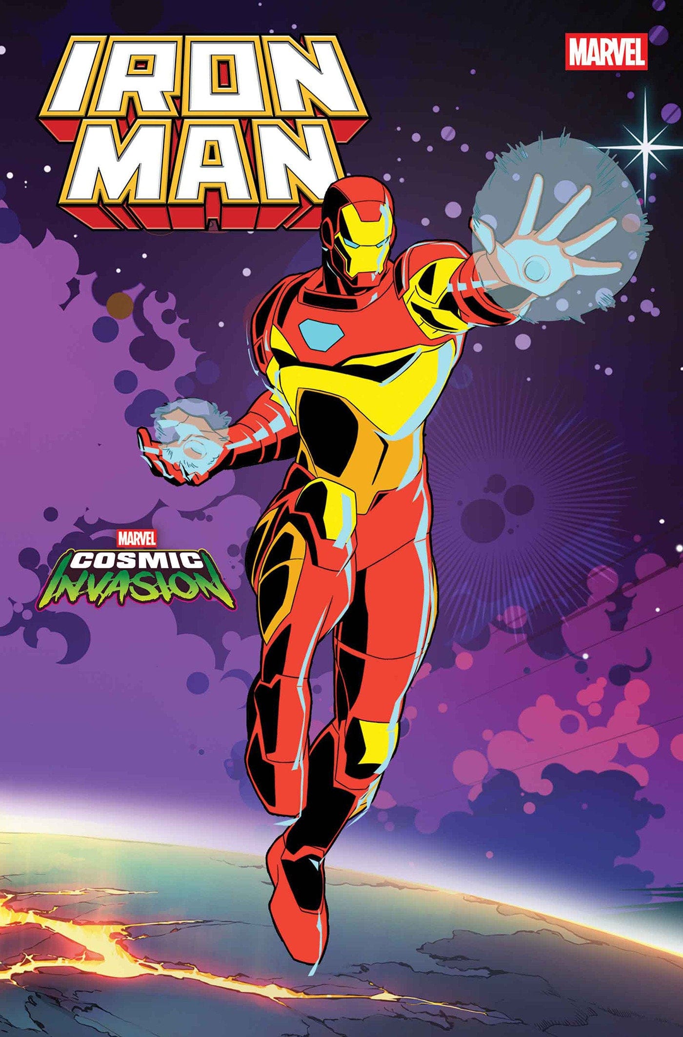 IRON MAN #1 MARVEL COSMIC INVASION VARIANT [SIGNED BY JOSH WILLIAMSON]