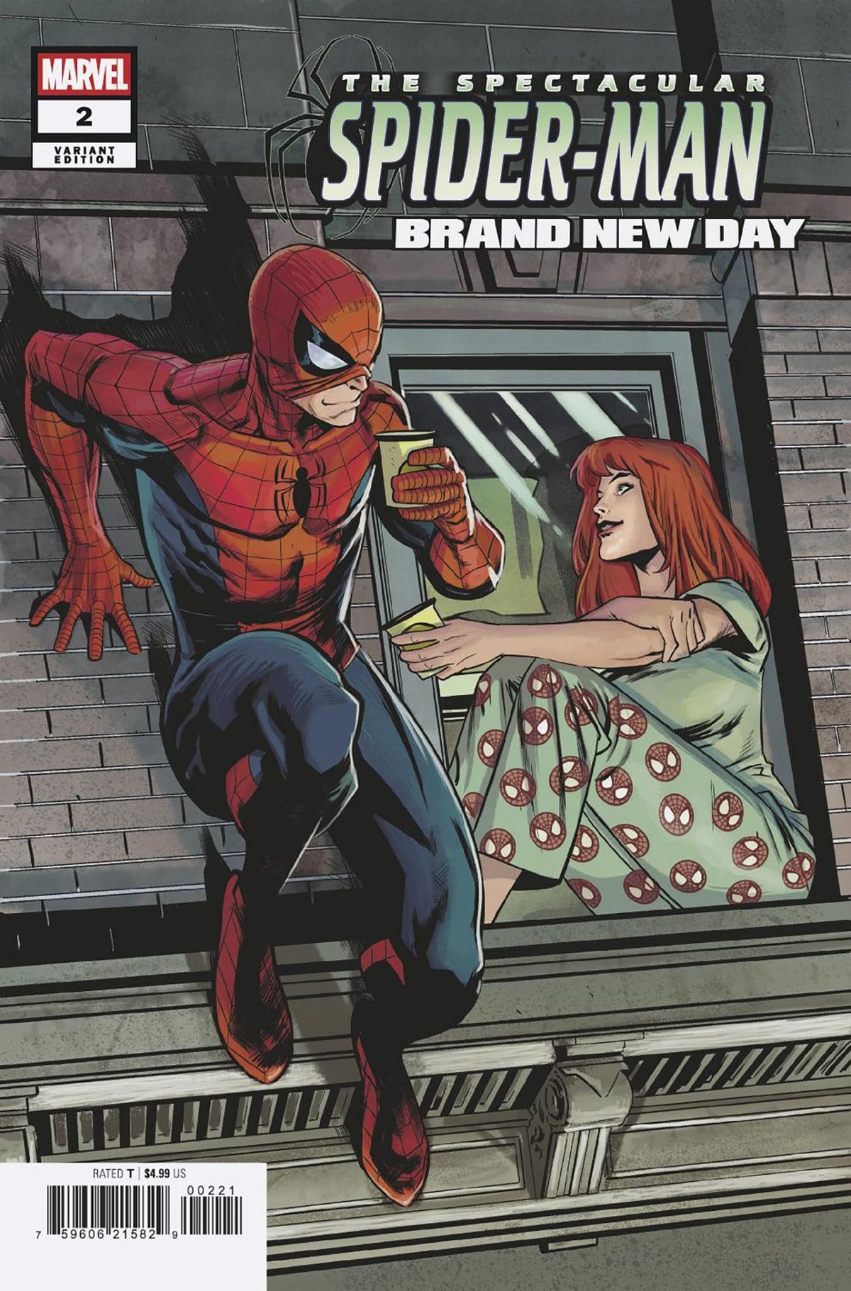 Marvel Comic Books > Signed SPECTACULAR SPIDER-MAN: BRAND NEW DAY #2 FRANCESCO MANNA MJ VARIANT [SIGNED BY DAN SLOTT] 75773180 TE-PRH-75960621582900221-SIGNED