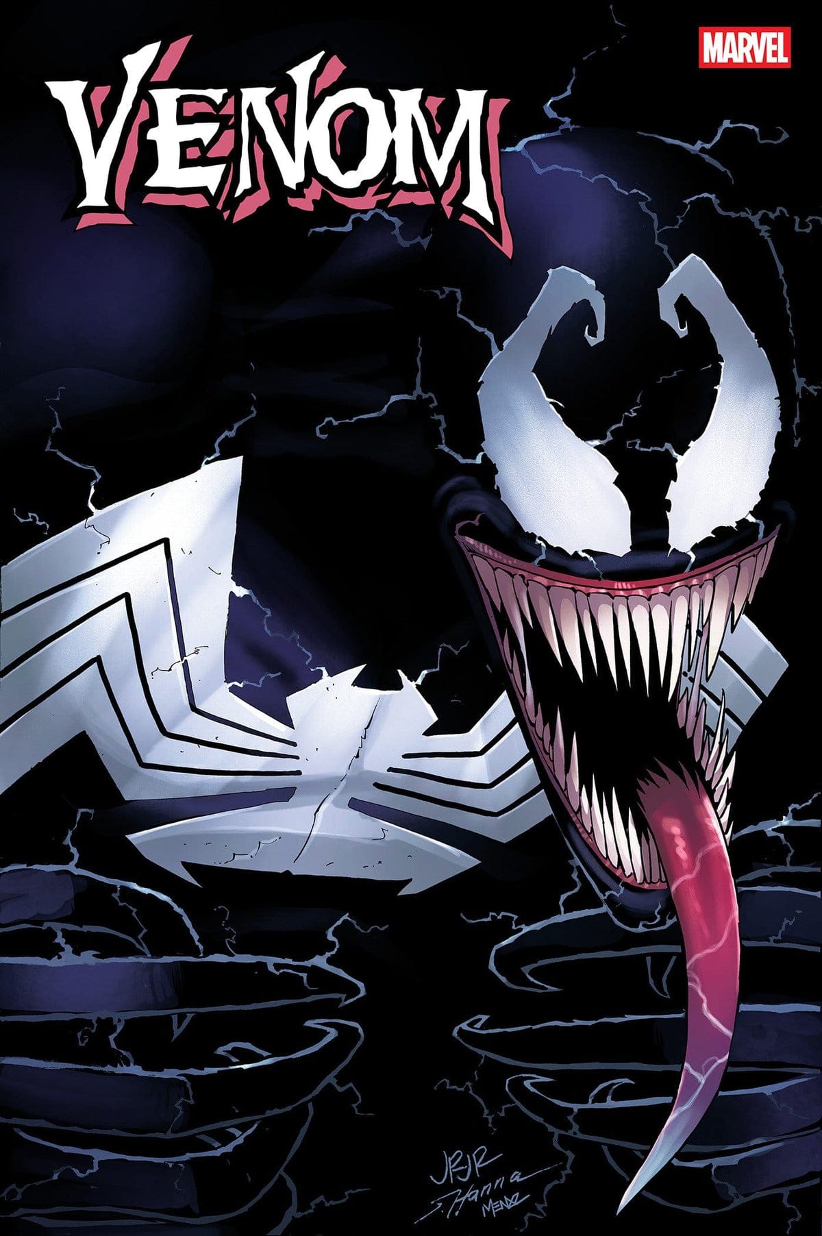 VENOM #1 JOHN ROMITA JR. VARIANT [SIGNED BY CHARLES SOULE]