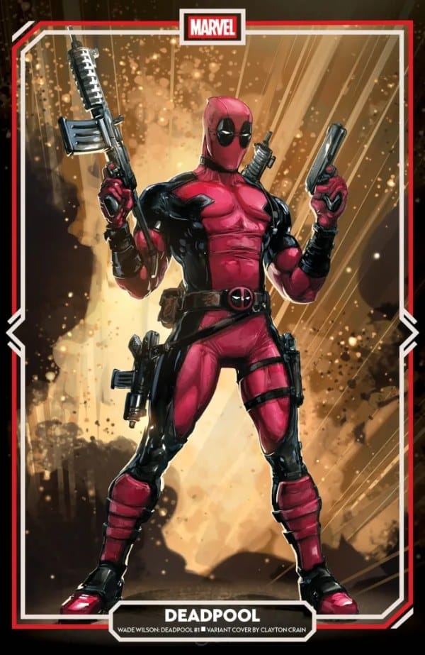 Marvel Comic Books > Signed WADE WILSON: DEADPOOL #1 CLAYTON CRAIN VARIANT [SIGNED BY BEN PERCY] TE-PRH-75960621448800141-SIGNED