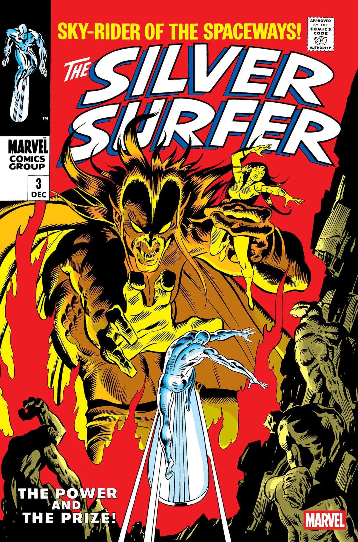 Marvel Comic Books SILVER SURFER #3 FACSIMILE EDITION 75960621486000111 PRH-75960621486000111