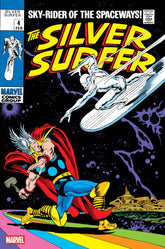 Marvel Comic Books SILVER SURFER #4 FACSIMILE EDITION FOIL VARIANT 75960621487700121 PRH-75960621487700121