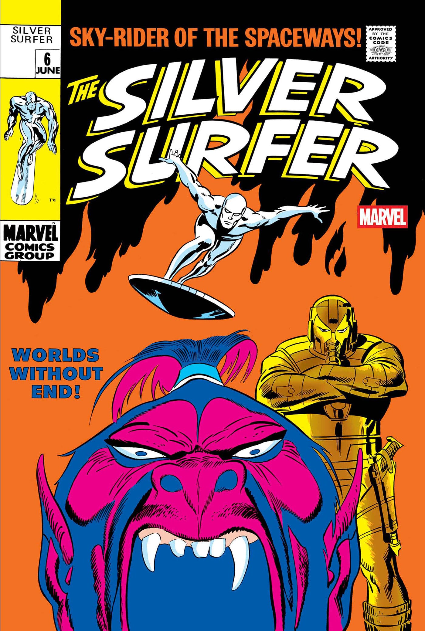 SILVER SURFER #6 FACSIMILE EDITION (Release Date: 08/19/2026)