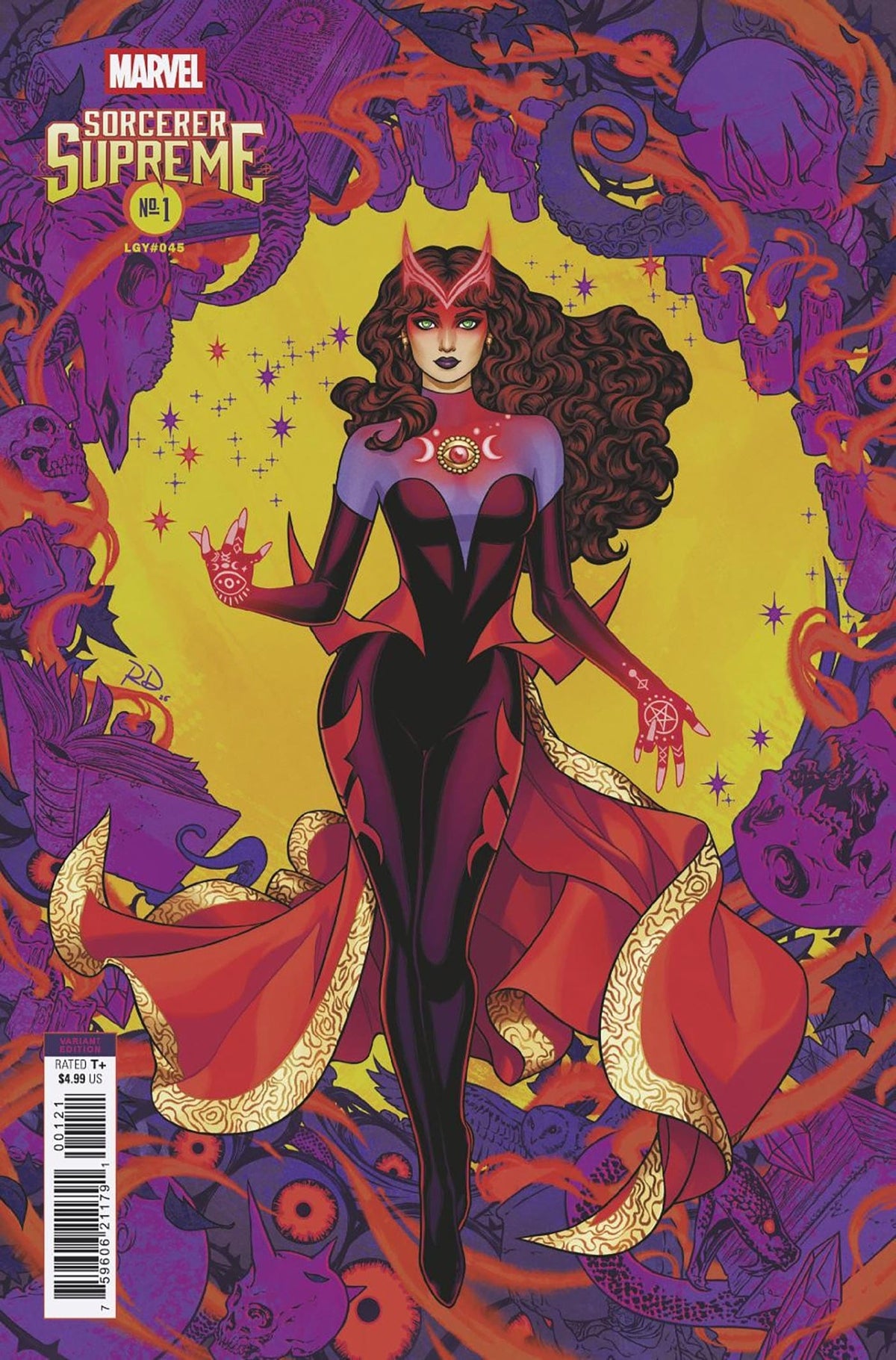 Marvel Comic Books SORCERER SUPREME #1 CLASSIFIED VARIANT 75960621179100121 PRH-75960621179100121