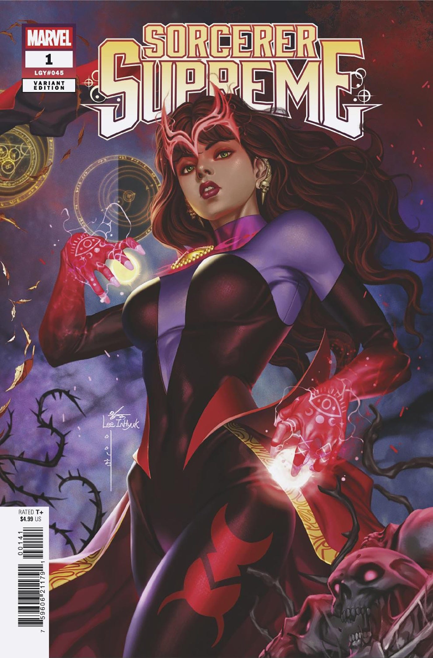 SORCERER SUPREME #1 INHYUK LEE 3 PART CONNECTING MAGIC VARIANT C