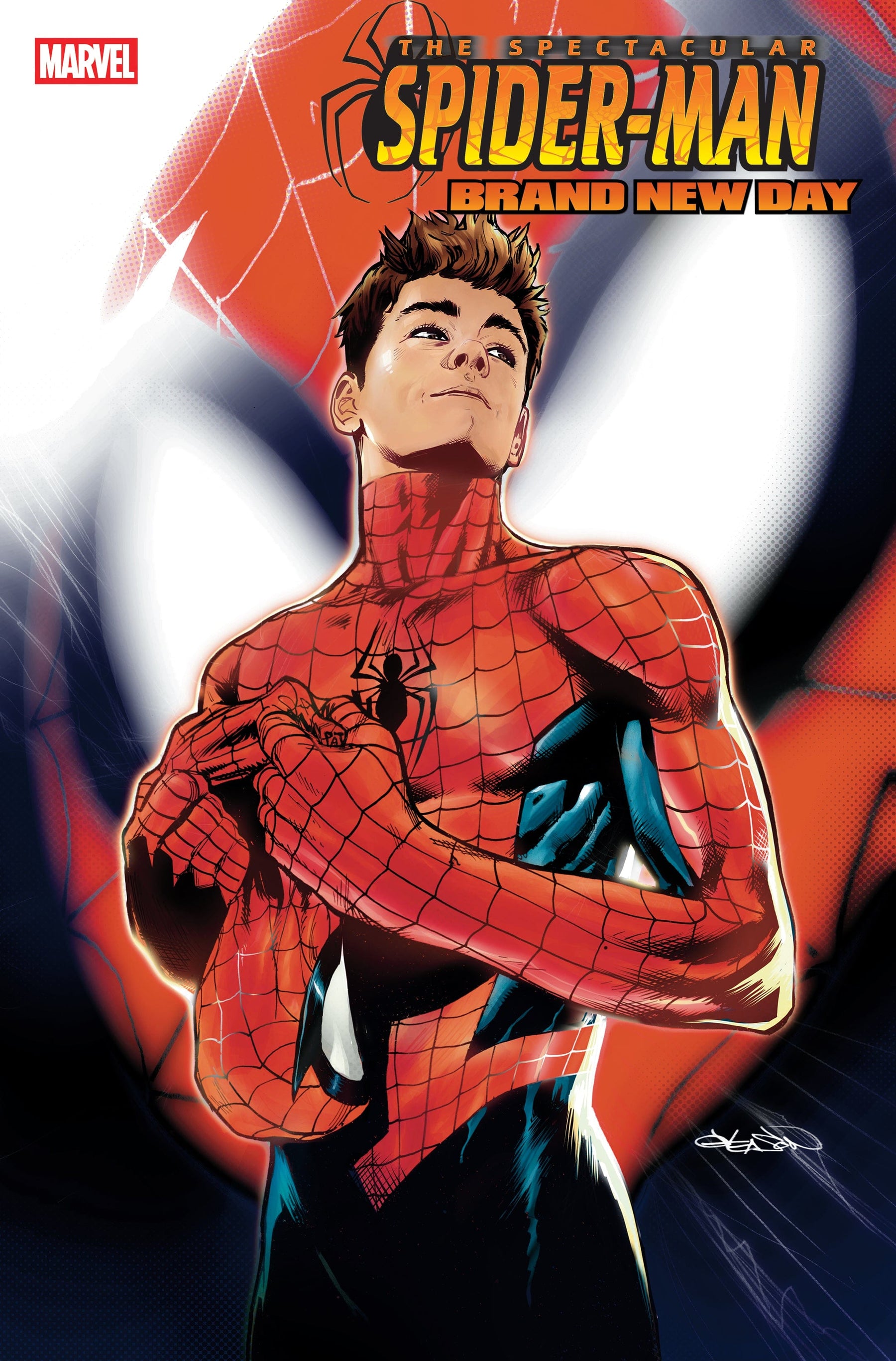 SPECTACULAR SPIDER-MAN: BRAND NEW DAY #1 PAT GLEASON VARIANT [SIGNED BY DAN SLOTT]