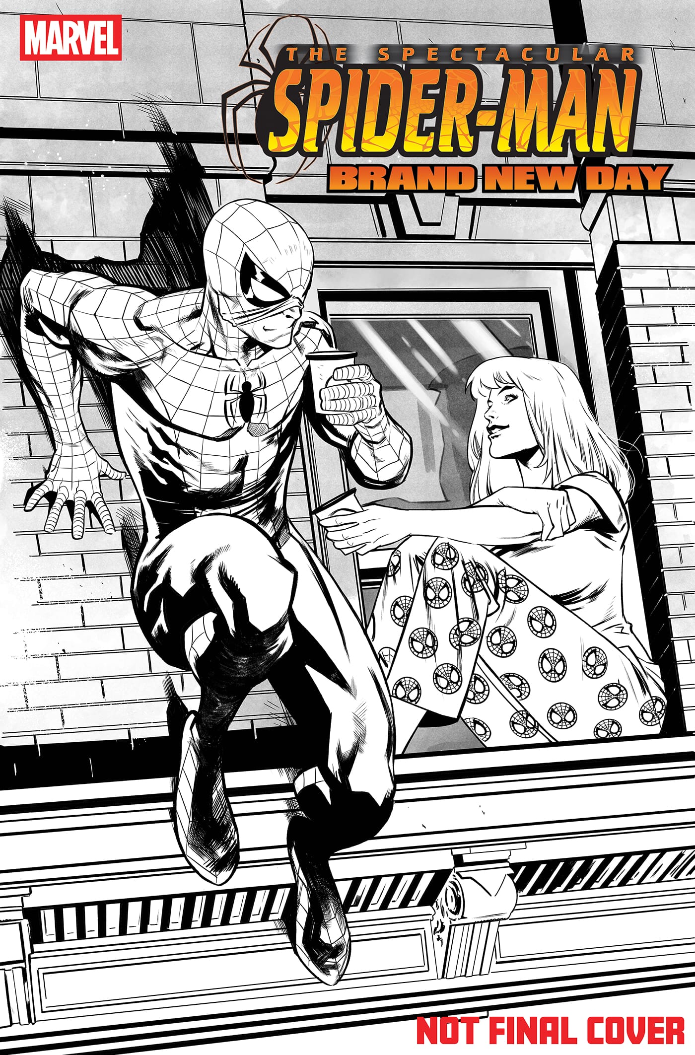 SPECTACULAR SPIDER-MAN: BRAND NEW DAY #2 FRANCESCO MANNA MJ VARIANT [SIGNED BY DAN SLOTT]