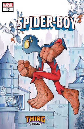 Marvel Comic Books SPIDER-BOY #13 CHRISSIE ZULLO THE THING! VARIANT 75960620785501321 PRH-75960620785501321