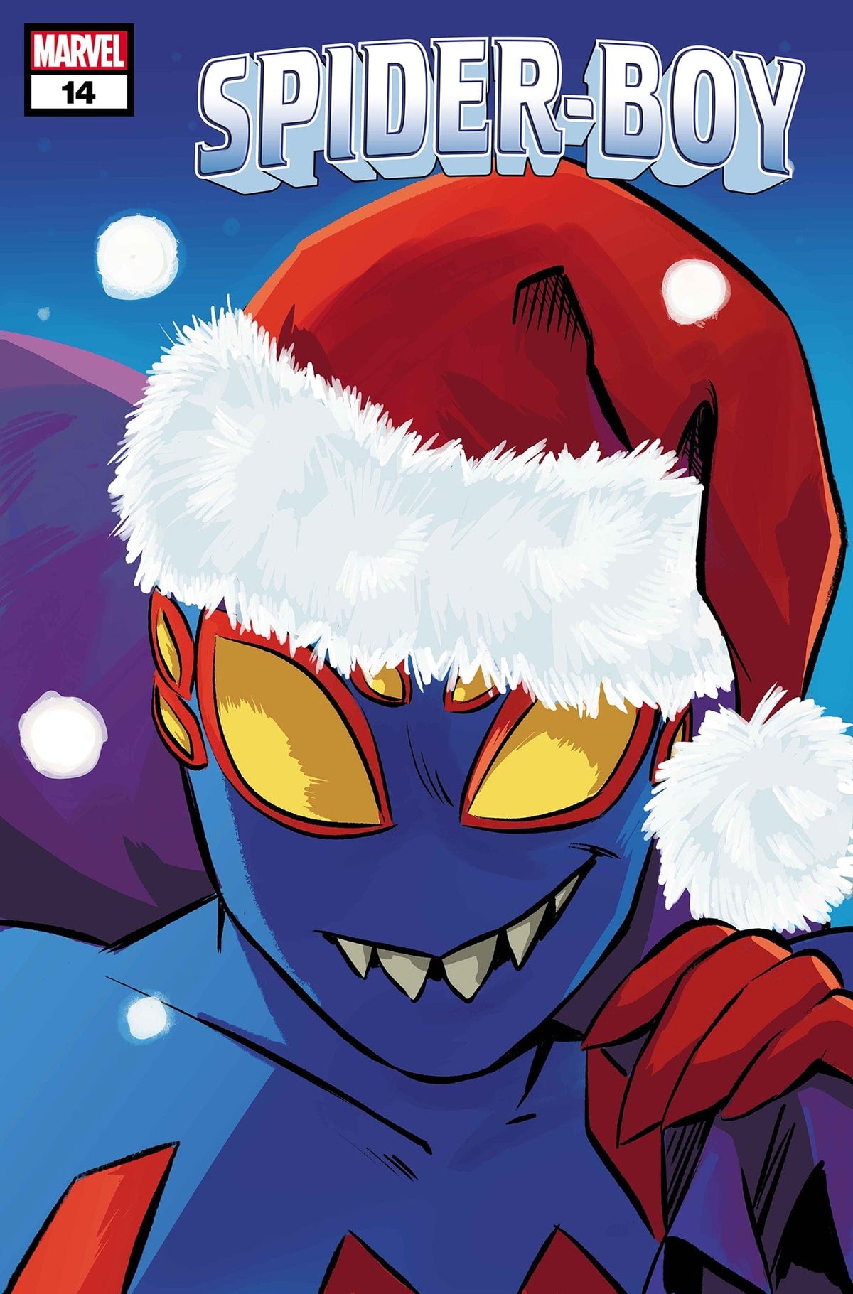 Marvel Comic Books SPIDER-BOY #14 NATACHA BUSTOS WINTER HOLIDAY VARIANT 75960620785501441 PRH-75960620785501441