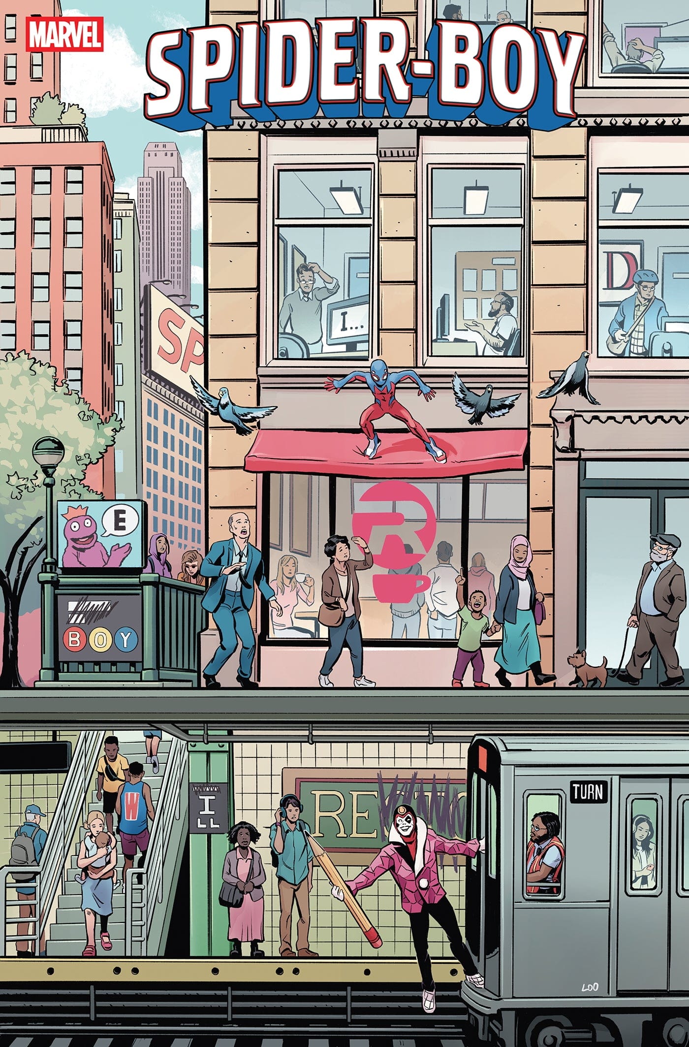 SPIDER-BOY #20 SARA PICHELLI PUZZLE VARIANT