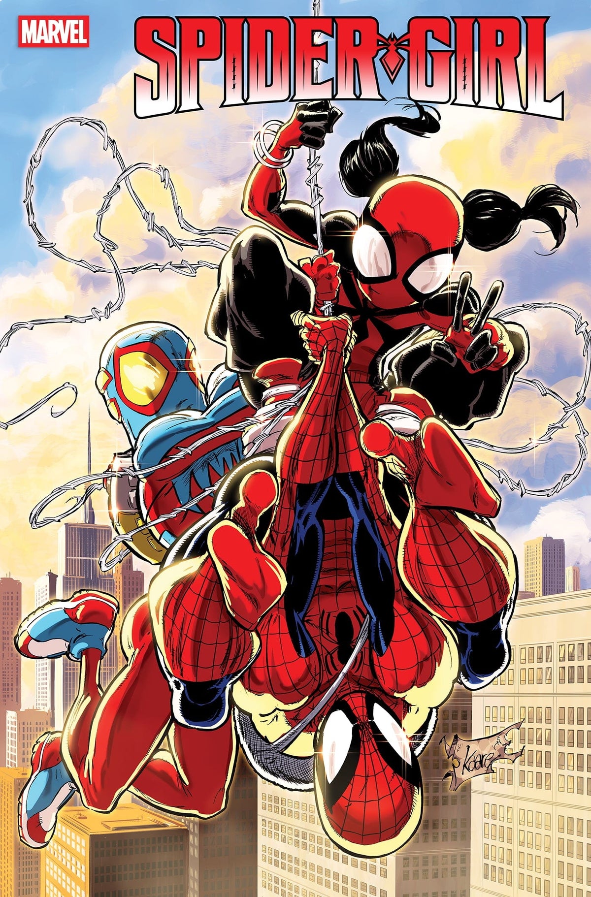 Marvel Comic Books SPIDER-GIRL #1 KAARE ANDREWS FOIL VARIANT 75960621192000131 PRH-75960621192000131