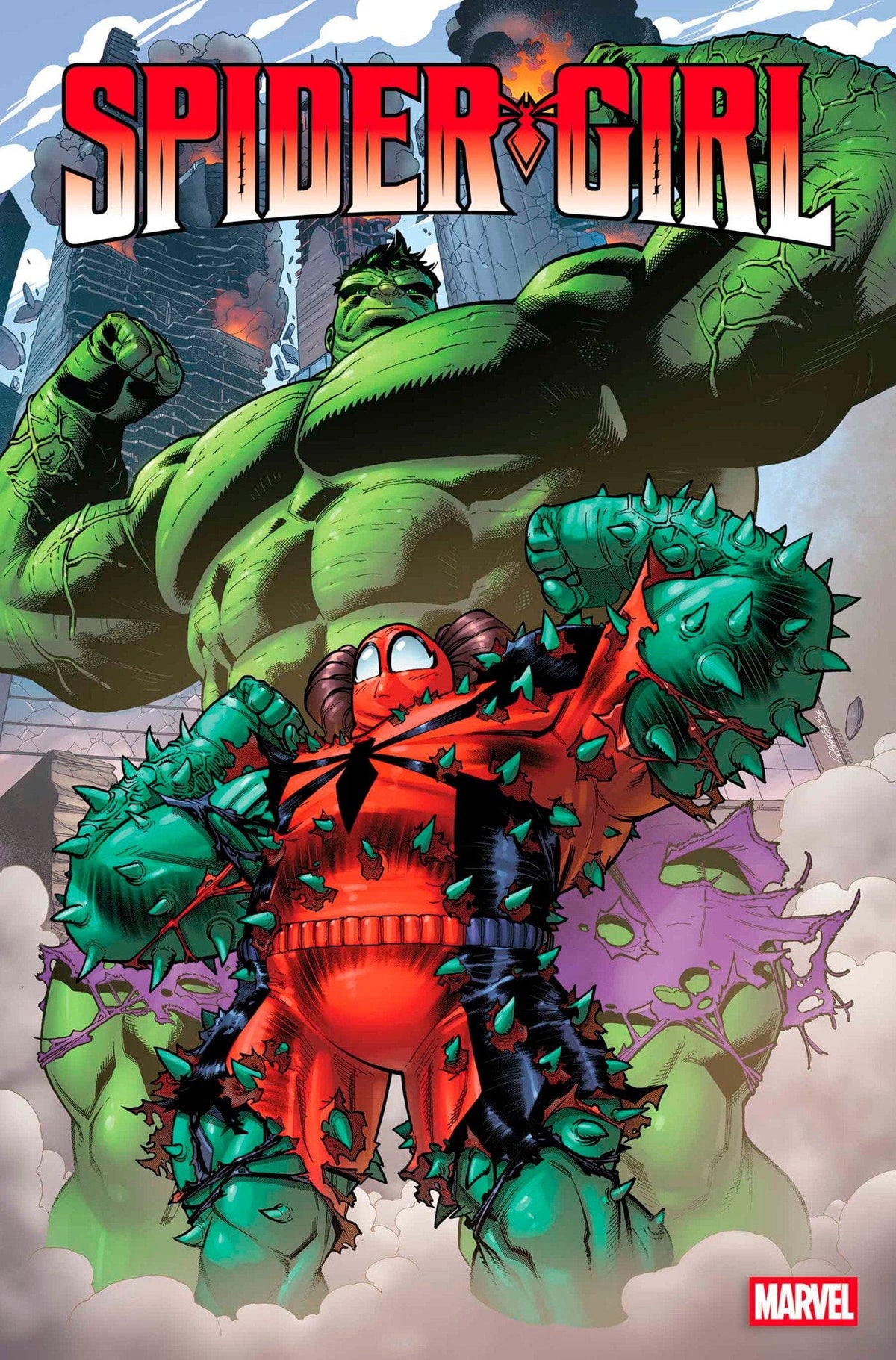 Marvel Comic Books SPIDER-GIRL #3 JAVIER GARRON SPIDER-GIRL FUNHOUSE MIRROR VARIANT 75960621192000321 PRH-75960621192000321