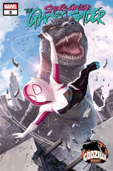 Marvel Comic Books SPIDER-GWEN: THE GHOST-SPIDER #5 INHYUK LEE GODZILLA VARIANT 75960620908800521 PRH-75960620908800521