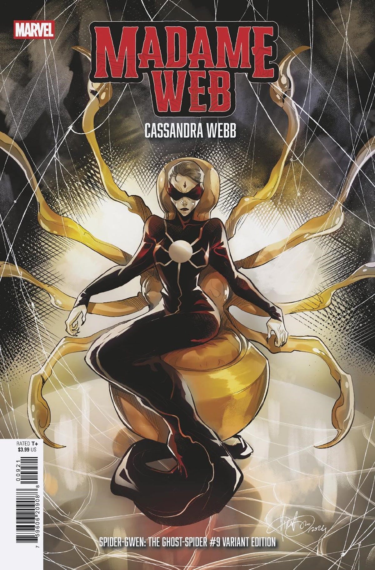 Marvel Comic Books SPIDER-GWEN: THE GHOST-SPIDER #9 TBD ARTIST MADAME WEB VARIANT 75960620908800921 PRH-75960620908800921