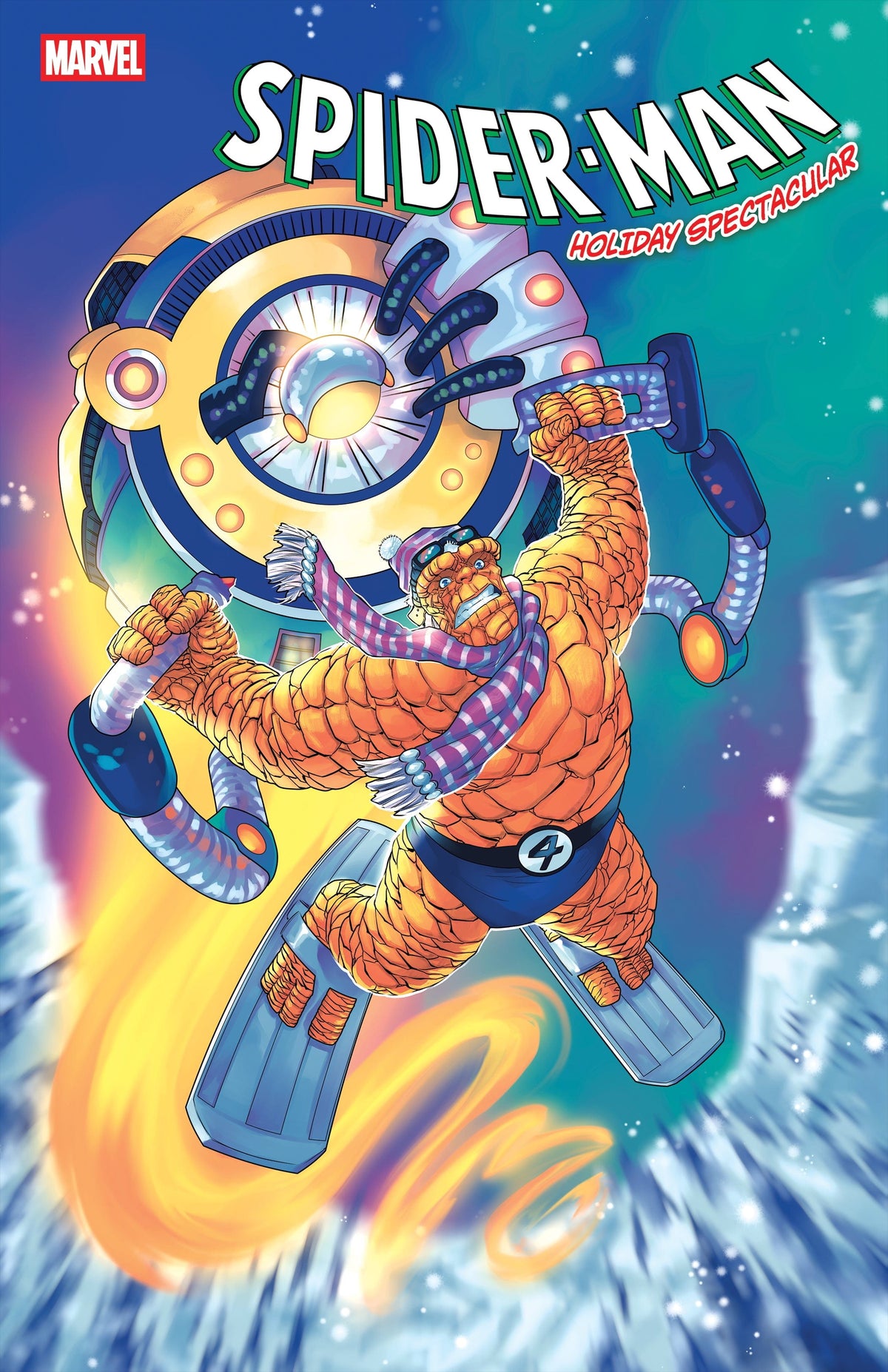 Marvel Comic Books SPIDER-MAN: HOLIDAY SPECTACULAR #1 MEGHAN HETRICK VARIANT 75960621433400141 PRH-75960621433400141