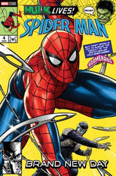 Marvel Comic Books SPIDER-MAN/HULK: FIRE AND BRIMSTONE #1 CAFU SPIDER-MAN: BRAND NEW DAY MARVEL STUDIOS VARIANT (Release Date: 08/19/2026) 75960621436500181 PRH-75960621436500181