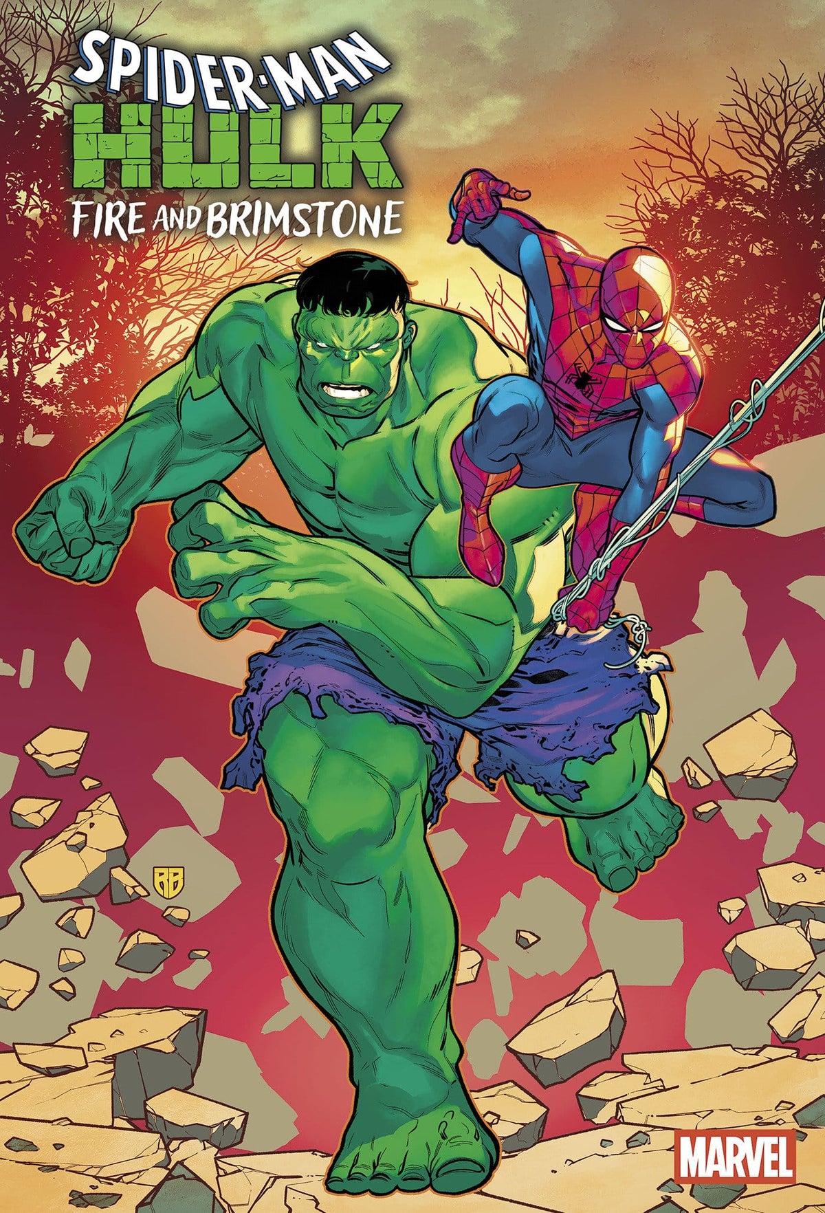 Marvel Comic Books SPIDER-MAN/HULK: FIRE AND BRIMSTONE #2 (Release Date: 09/23/2026) 75960621436500211 PRH-75960621436500211