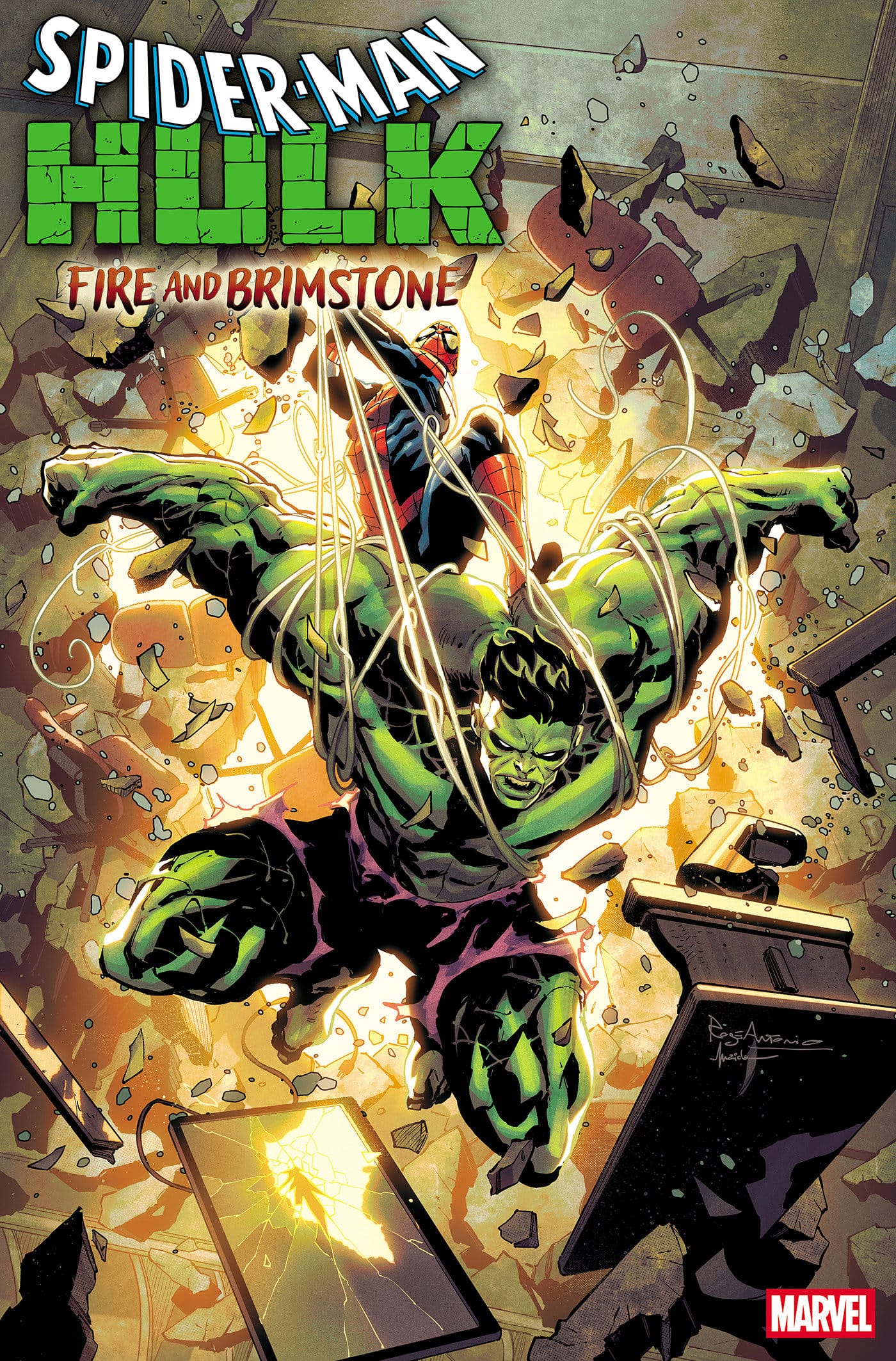 SPIDER-MAN/HULK: FIRE AND BRIMSTONE #4 ROGE ANTONIO VARIANT (Release Date: 11/25/2026)