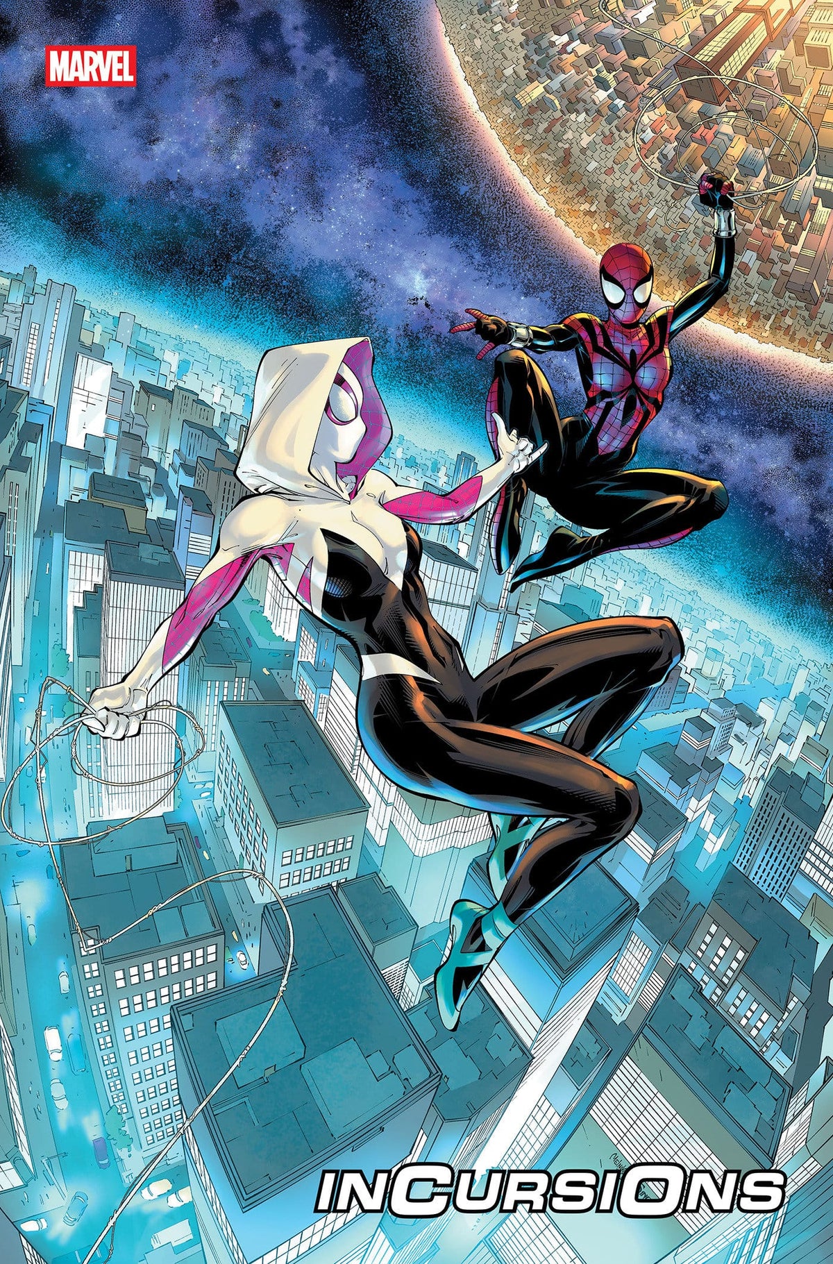 Marvel Comic Books SPIDER-MAN: INCURSIONS #1 COVER B BY GLEB MELNIKOV (Release Date: 12/09/2026) 75960621766300121 PRH-75960621766300121