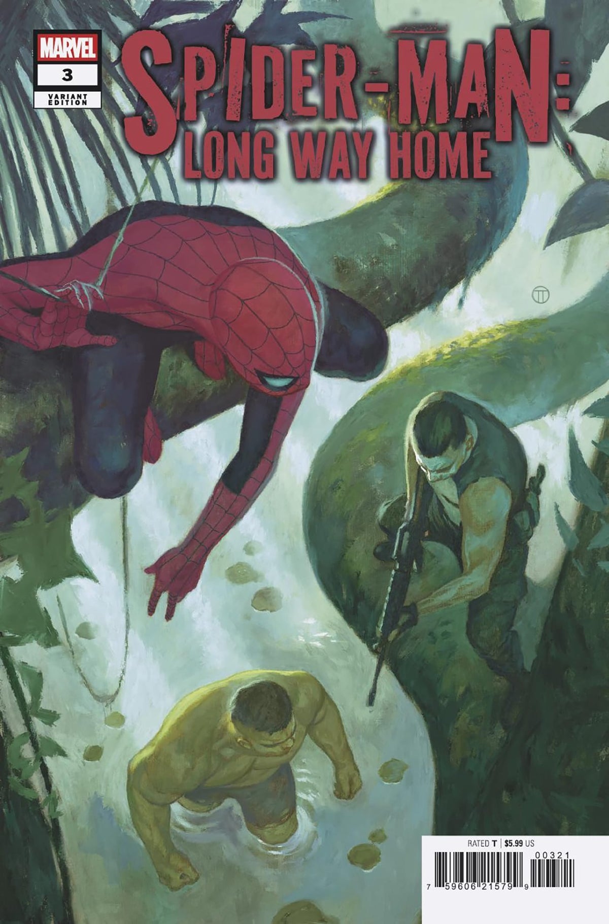 Marvel Comic Books SPIDER-MAN: LONG WAY HOME #3 JULIAN TOTINO TEDESCO VARIANT (Release Date: 09/02/2026) 75960621579900321 PRH-75960621579900321