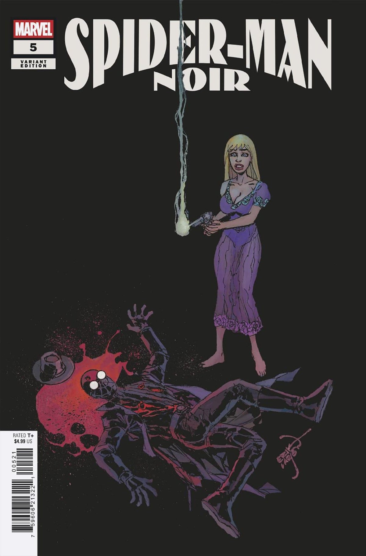 Marvel Comic Books SPIDER-MAN NOIR #5 ERIK LARSEN VARIANT 75960621322100521 PRH-75960621322100521