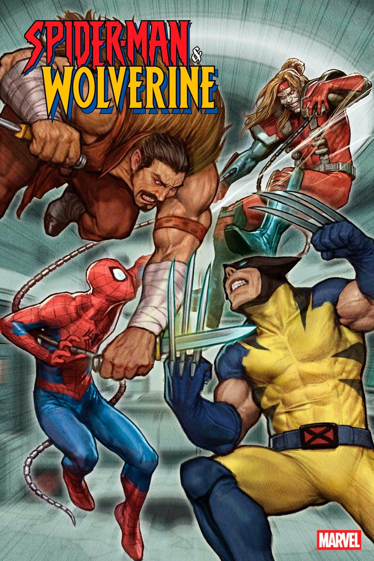 Marvel Comic Books SPIDER-MAN & WOLVERINE #4 STONEHOUSE VARIANT 75960621258300431 PRH-75960621258300431