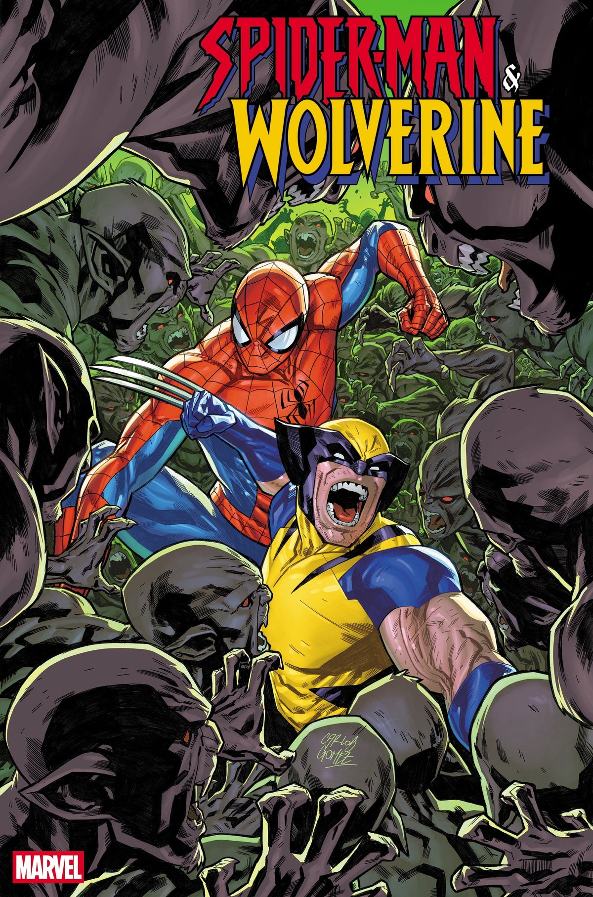 Marvel Comic Books SPIDER-MAN & WOLVERINE #6 CARLOS GOMEZ VARIANT 75960621258300631 PRH-75960621258300631