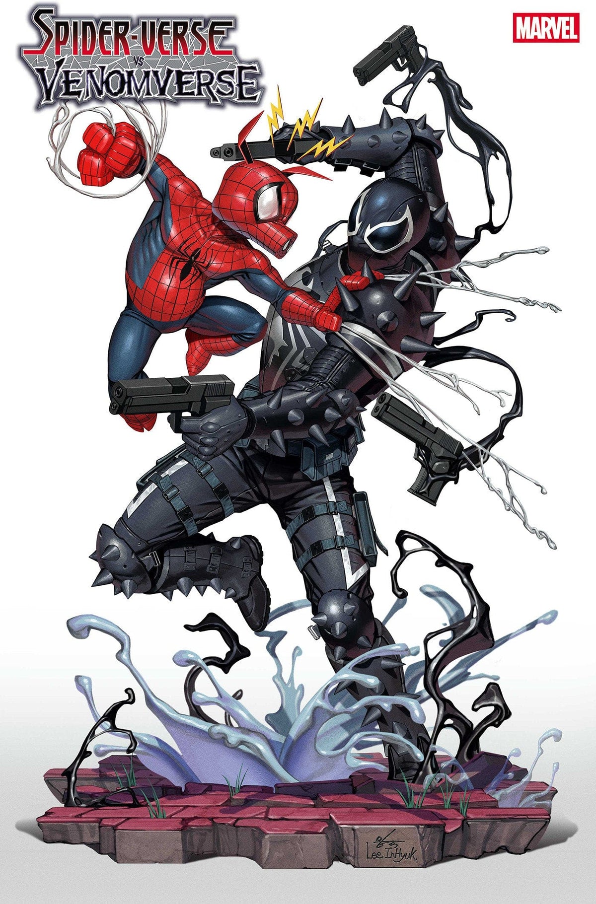 Marvel Comic Books SPIDER-VERSE VS. VENOMVERSE #3 INHYUK LEE VARIANT 75960621031200321 PRH-75960621031200321