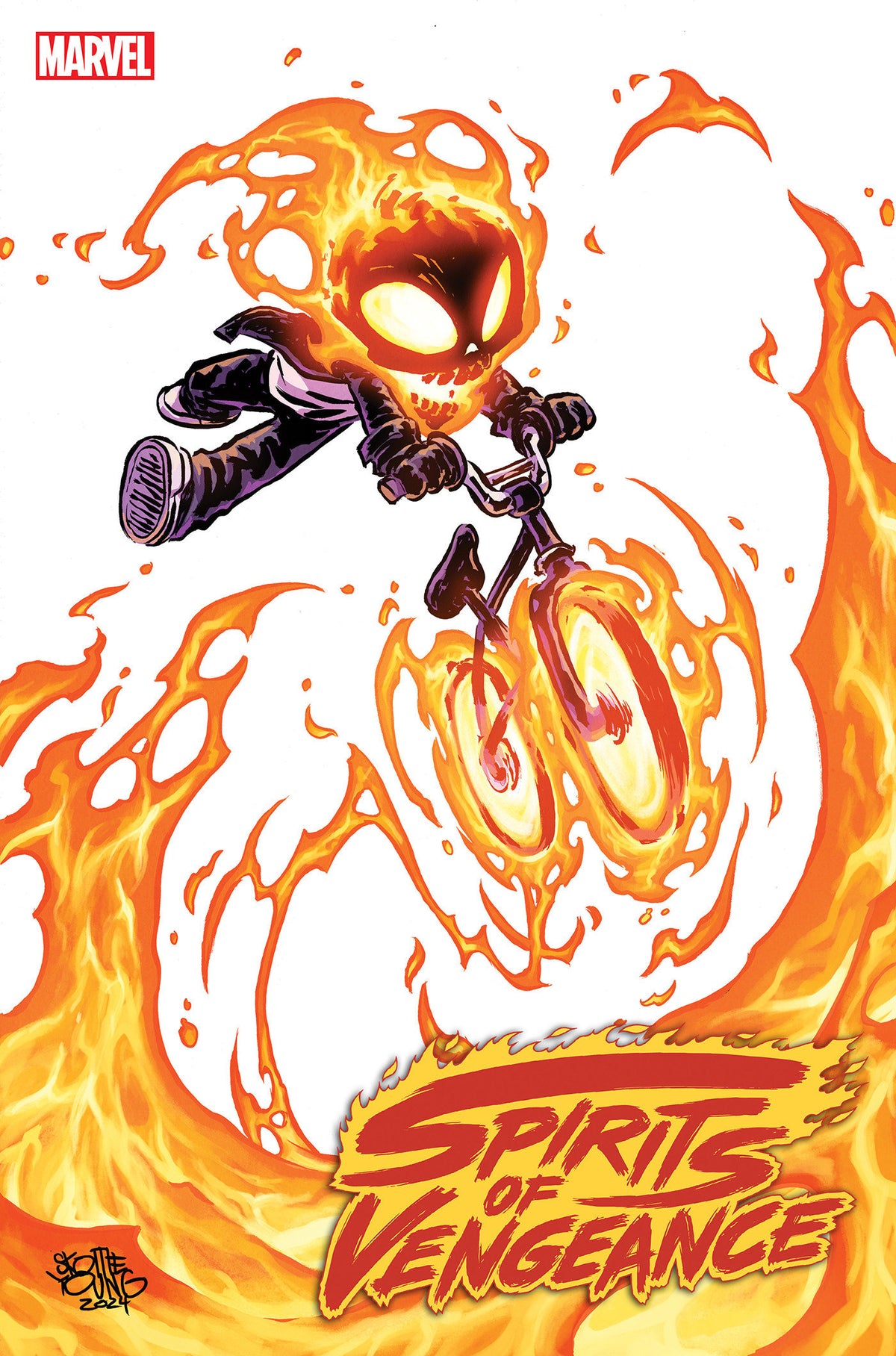 Marvel Comic Books SPIRITS OF VENGEANCE #1 SKOTTIE YOUNG VARIANT 75960620998900121 PRH-75960620998900121