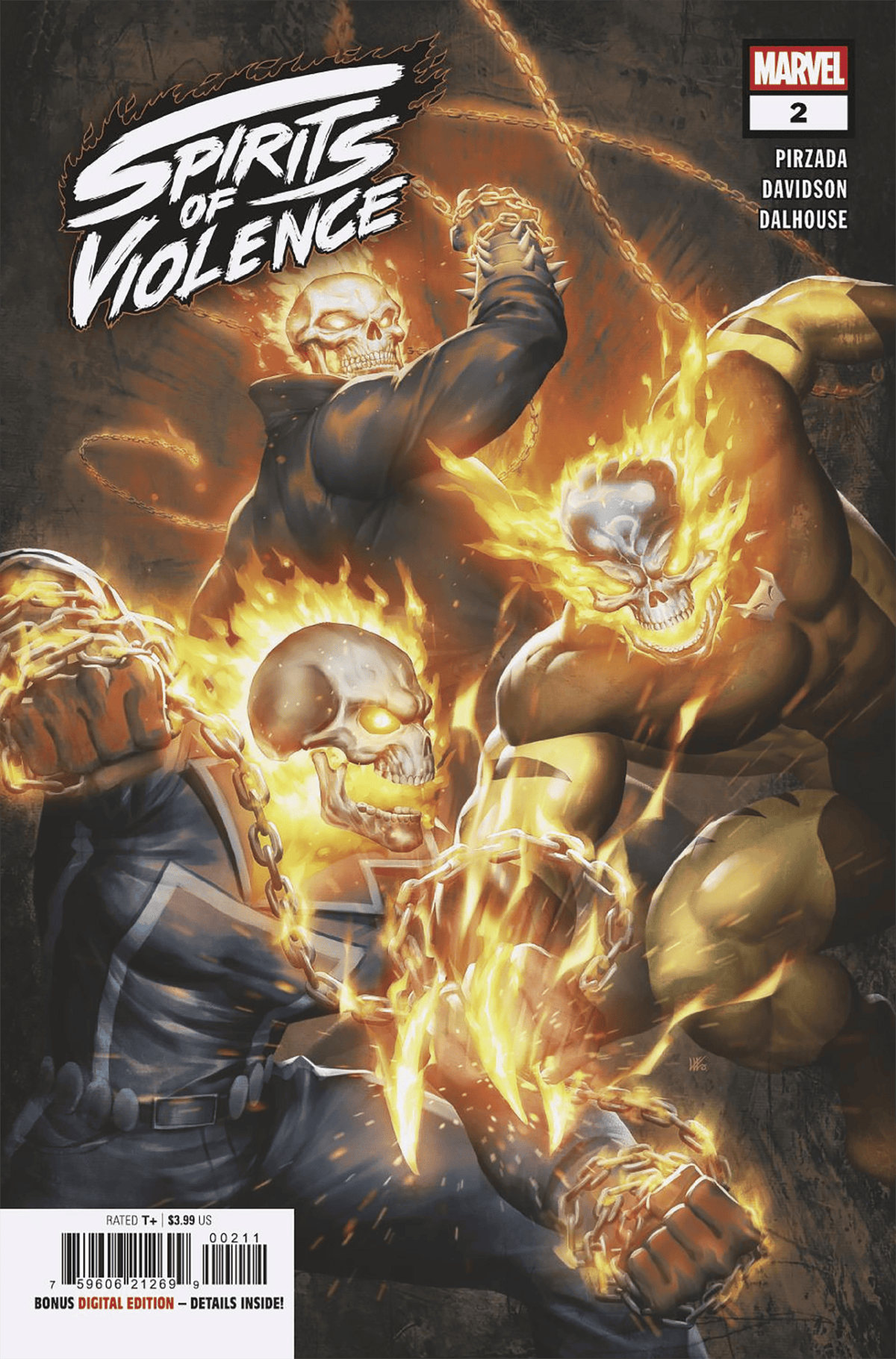 Marvel Comic Books SPIRITS OF VIOLENCE #2 75960621269900211 PRH-75960621269900211