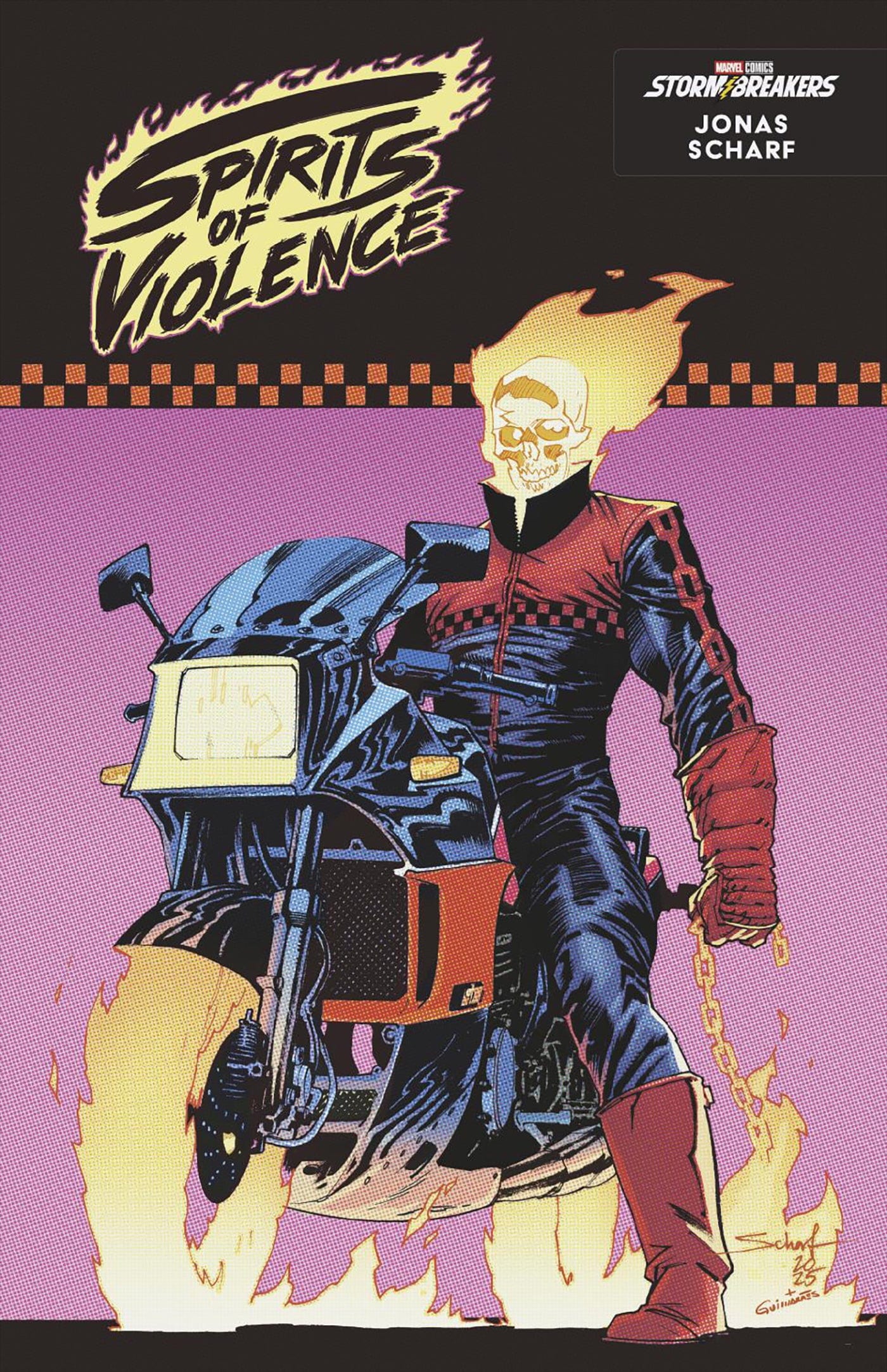 SPIRITS OF VIOLENCE #2 JONAS SCHARF FROM THE CHAOS A COSTUME VARIANT