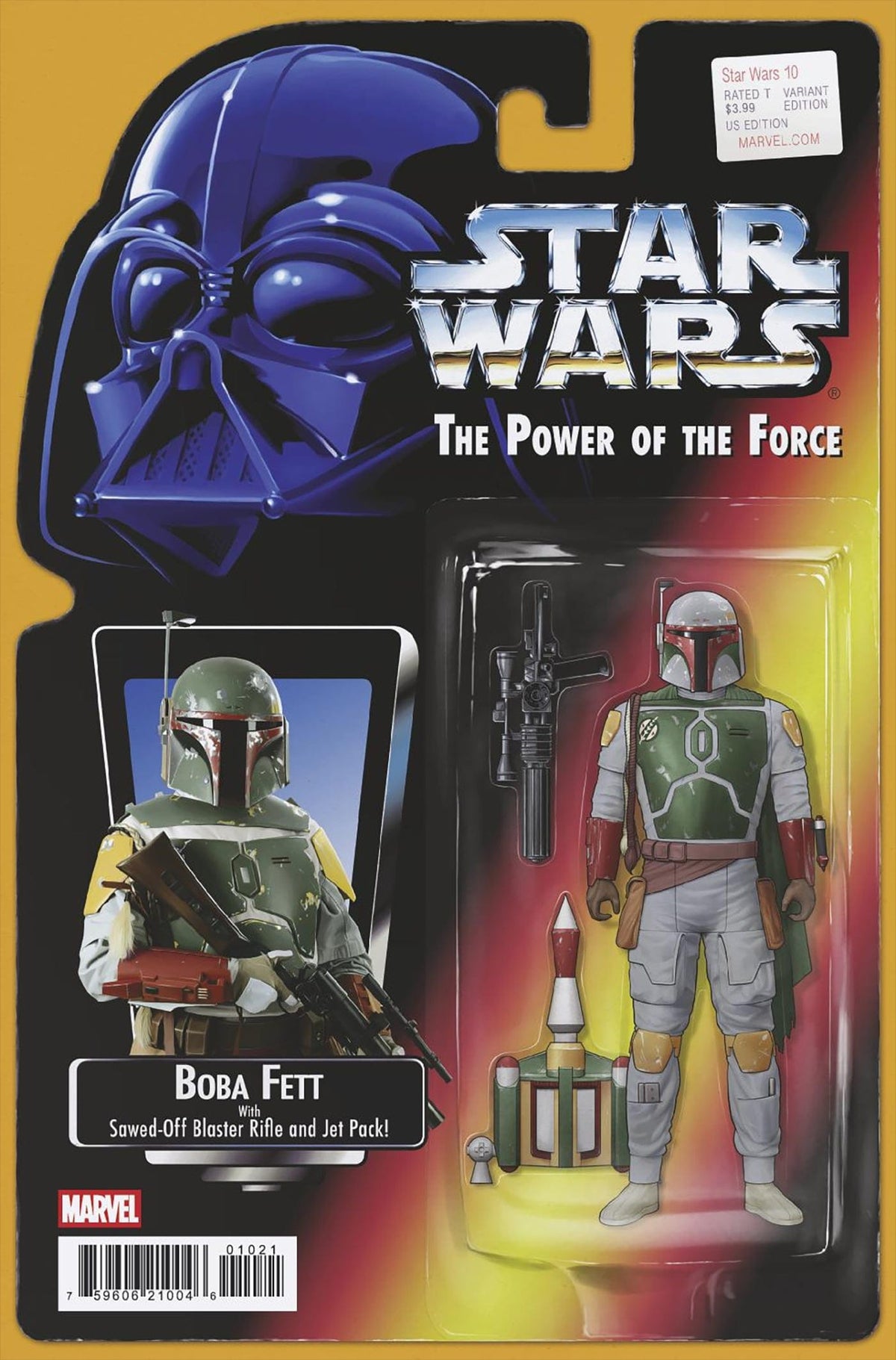 Marvel Comic Books STAR WARS #10 JOHN TYLER CHRISTOPHER ACTION FIGURE VARIANT 75960621004601021 PRH-75960621004601021