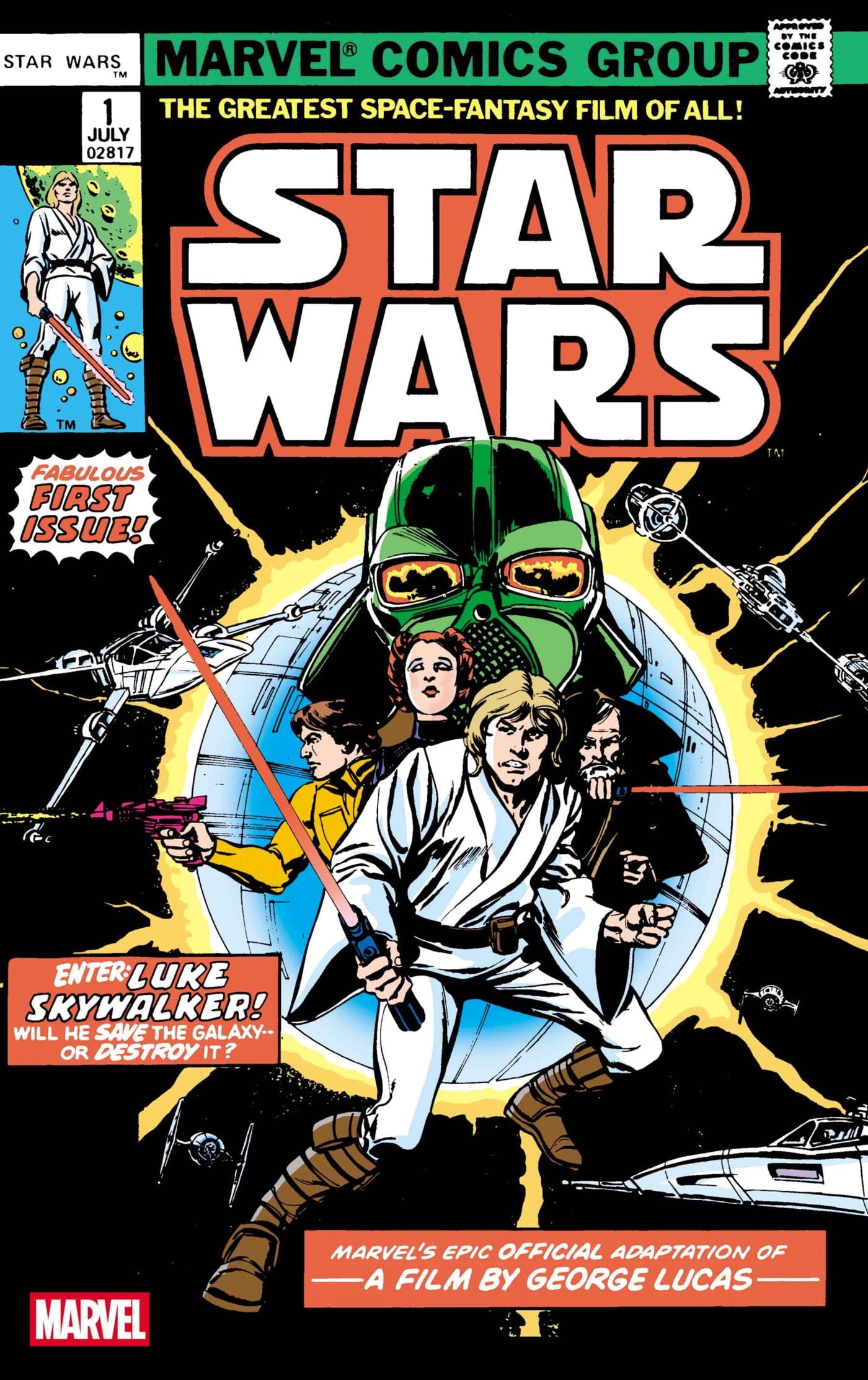 STAR WARS 1977 #1 FACSIMILE EDITION [NEW PRINTING]