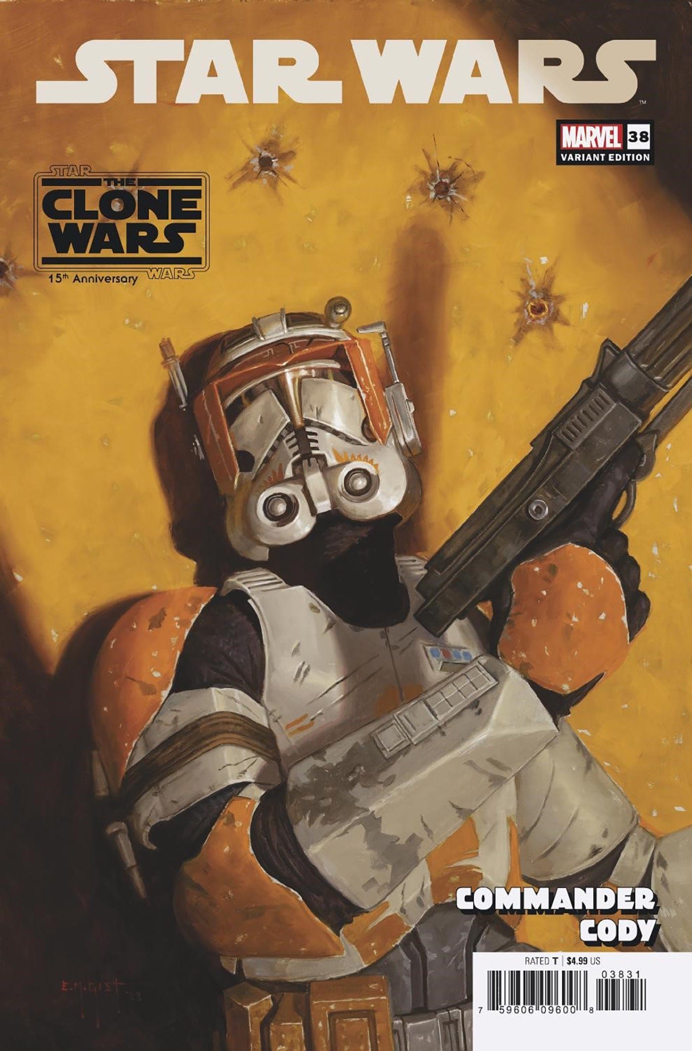 STAR WARS #38 GIST CODY STAR WARS CLONE WARS 15TH ANNIV VAR