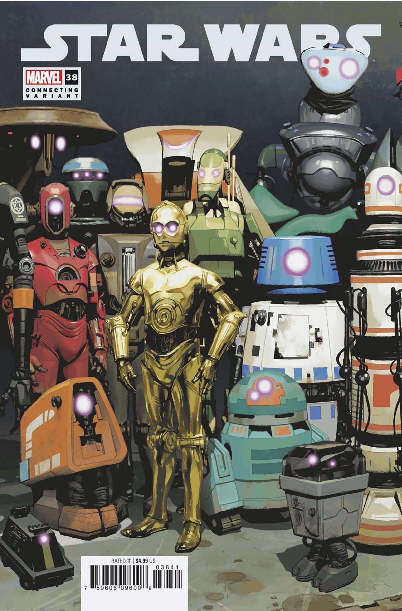 STAR WARS #38 JOSEMARIA CASANOVAS DROIDS CONNECT VAR