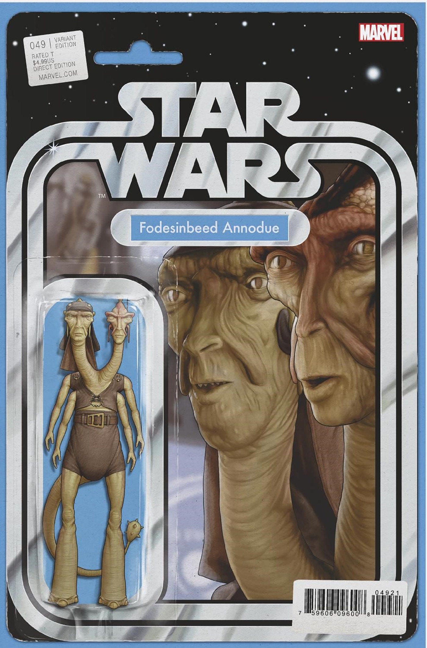 STAR WARS #49 JOHN TYLER CHRISTOPHER ACTION FIGURE VARIANT