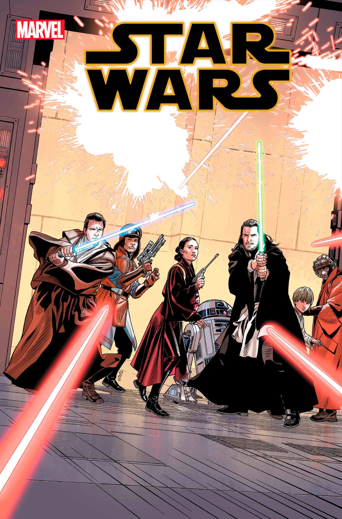 Marvel Comic Books STAR WARS #50 CHRIS SPROUSE THE PHANTOM MENACE 25TH ANNIVERSARY VARIANT 75960609600805031 PRH-75960609600805031