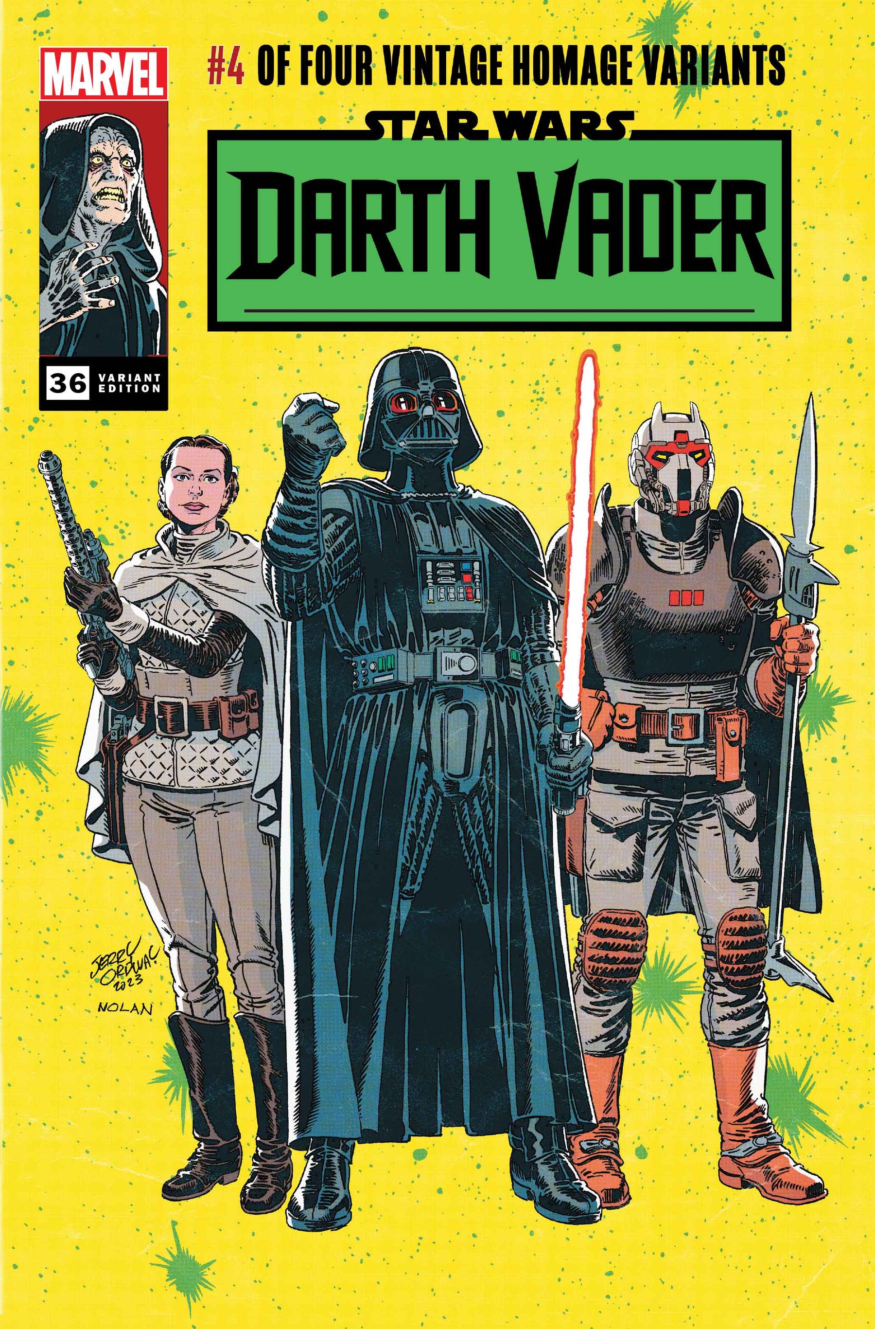 STAR WARS DARTH VADER #36 ORDWAY CLASSIC TRADE DRESS VAR