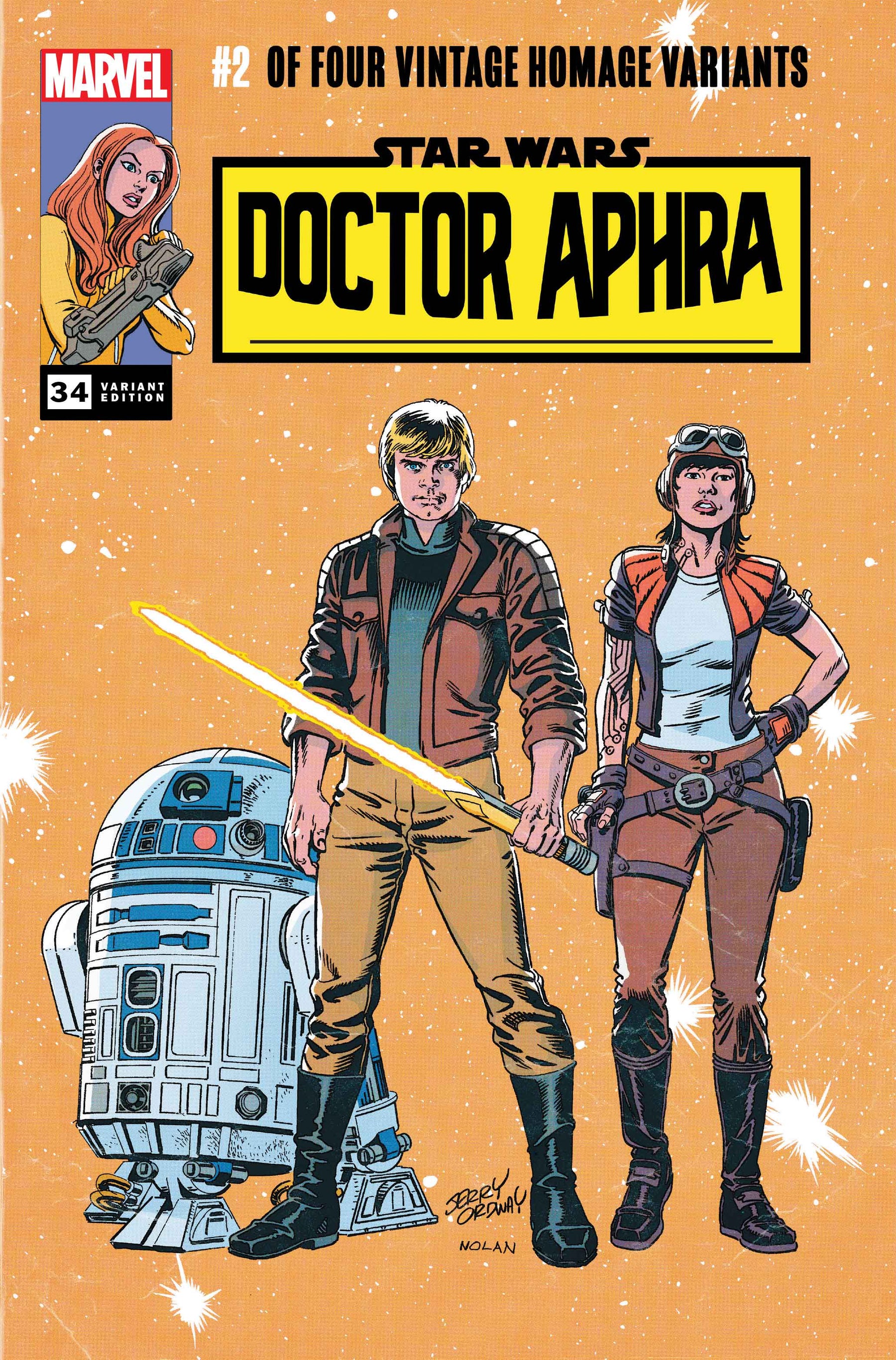 STAR WARS DOCTOR APHRA #34 ORDWAY CLASSIC TRADE DRESS VAR