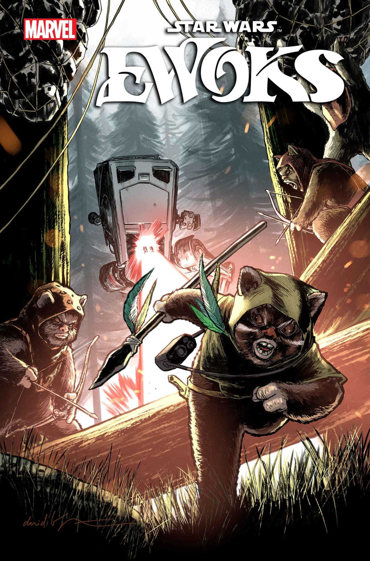 STAR WARS: EWOKS #1 DAVID LOPEZ VARIANT