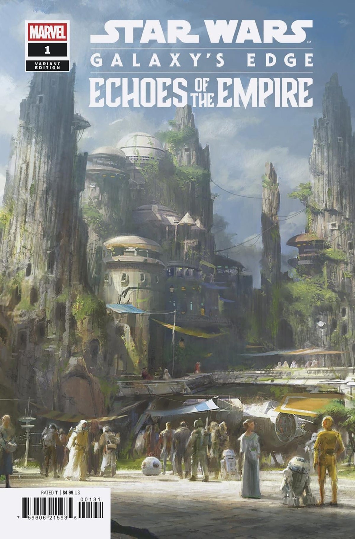 Marvel Comic Books STAR WARS: GALAXY'S EDGE - ECHOES OF THE EMPIRE #1 TBD ARTIST CONCEPT ART VARIANT 75960621593500131 PRH-75960621593500131