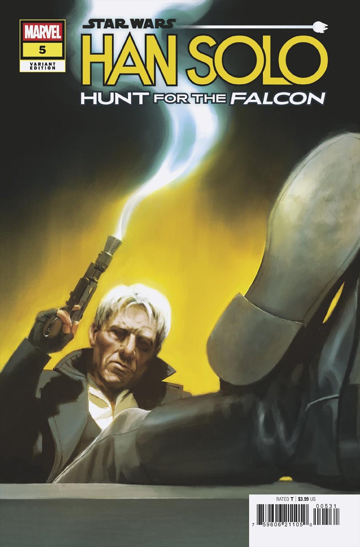 Marvel Comic Books STAR WARS: HAN SOLO - HUNT FOR THE FALCON #5 MIGUEL MERCADO VARIANT 75960621105000531 PRH-75960621105000531
