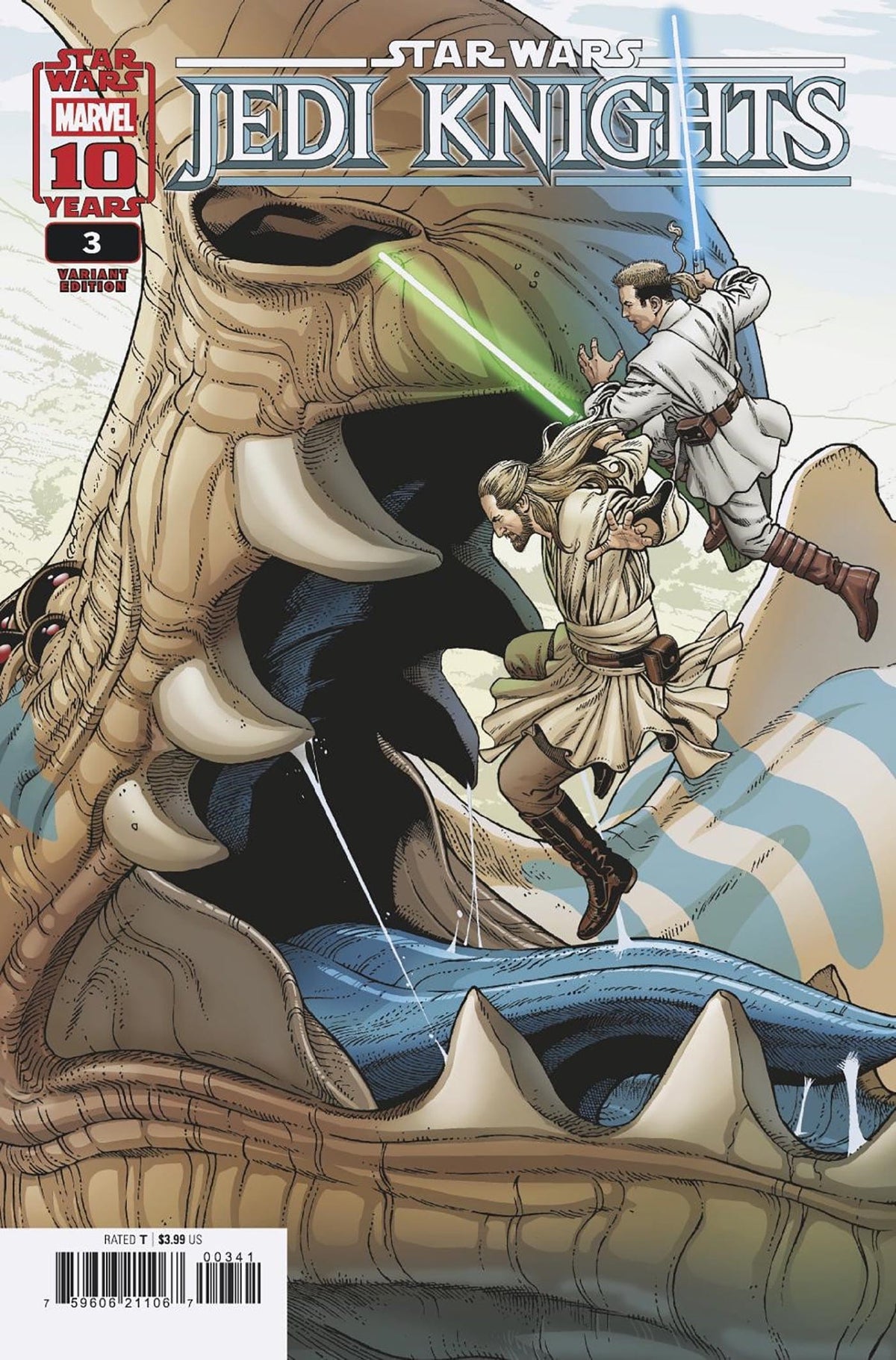 Marvel Comic Books STAR WARS: JEDI KNIGHTS #3 RAMON ROSANAS VARIANT 75960621106700341 PRH-75960621106700341